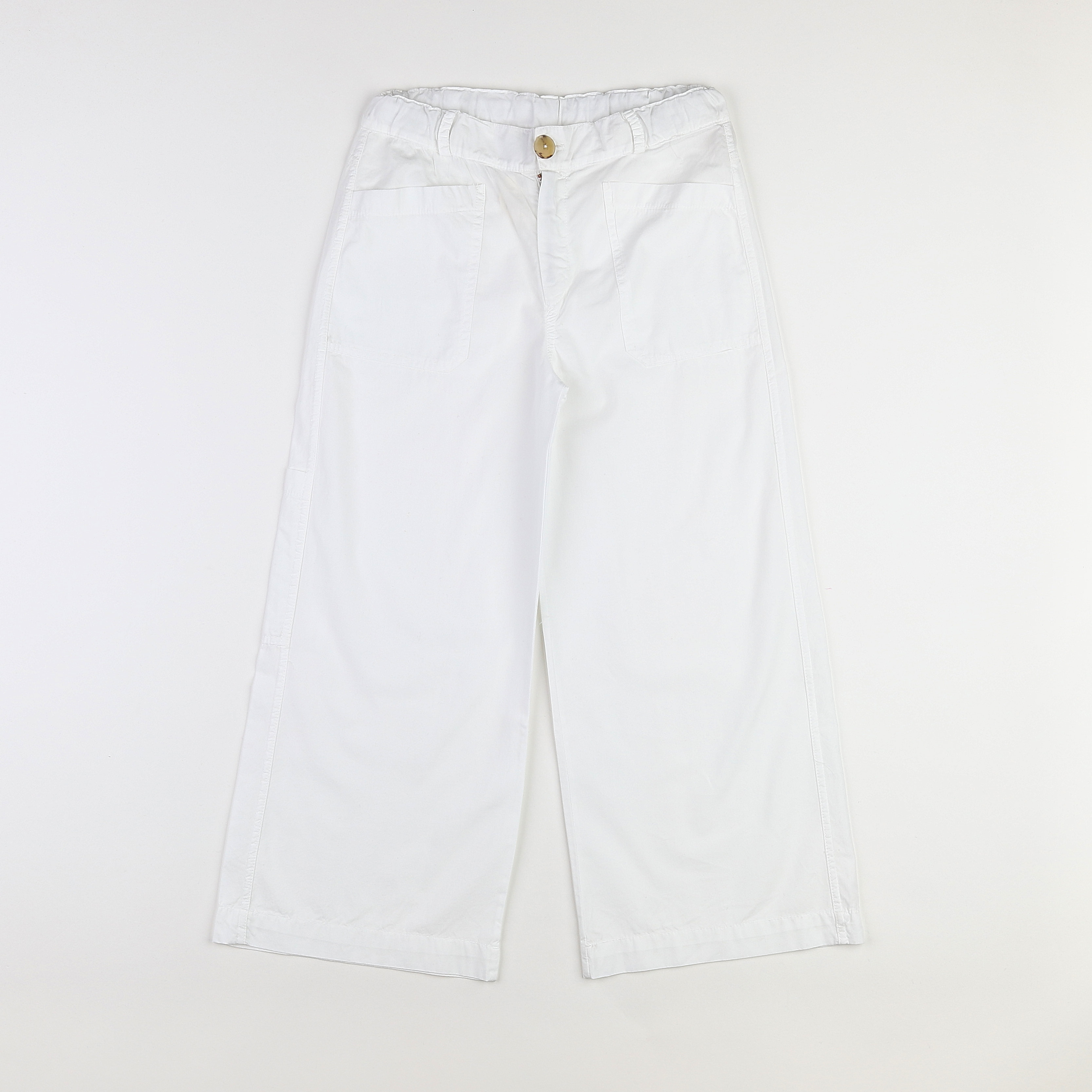 Longlivethequeen - pantalon blanc (neuf) - 10 ans