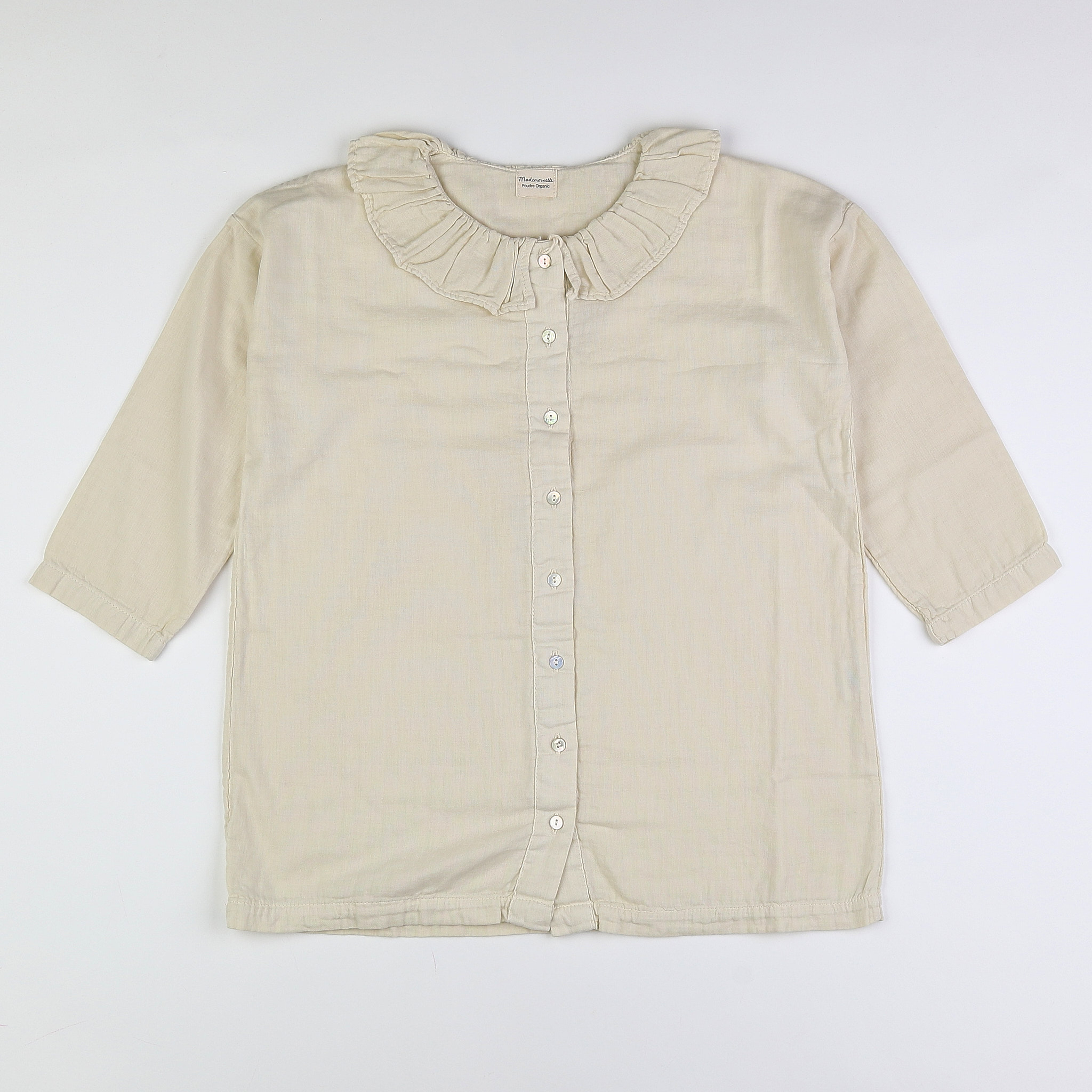 Poudre Organic - blouse beige (neuf) - 14 ans