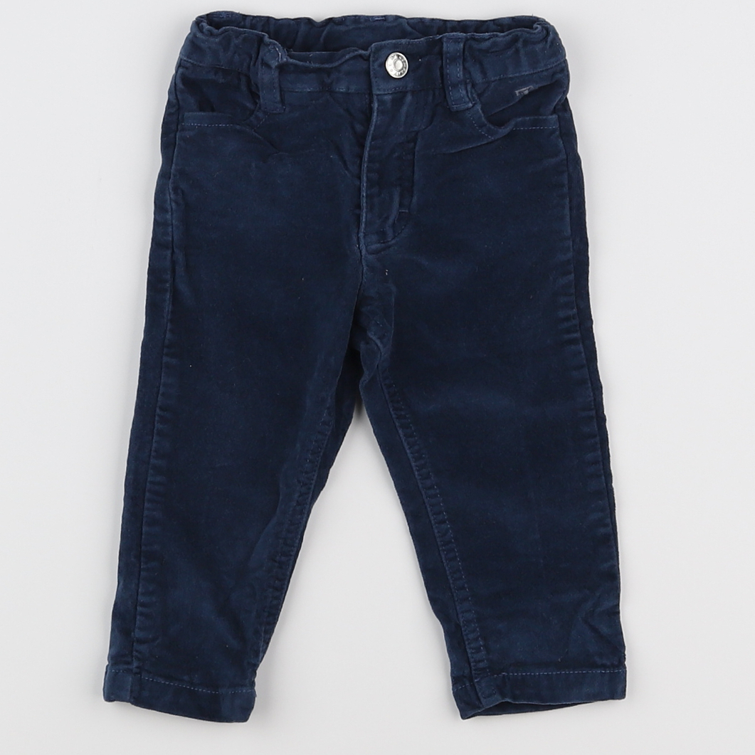 Tutto Piccolo - pantalon bleu - 3 mois