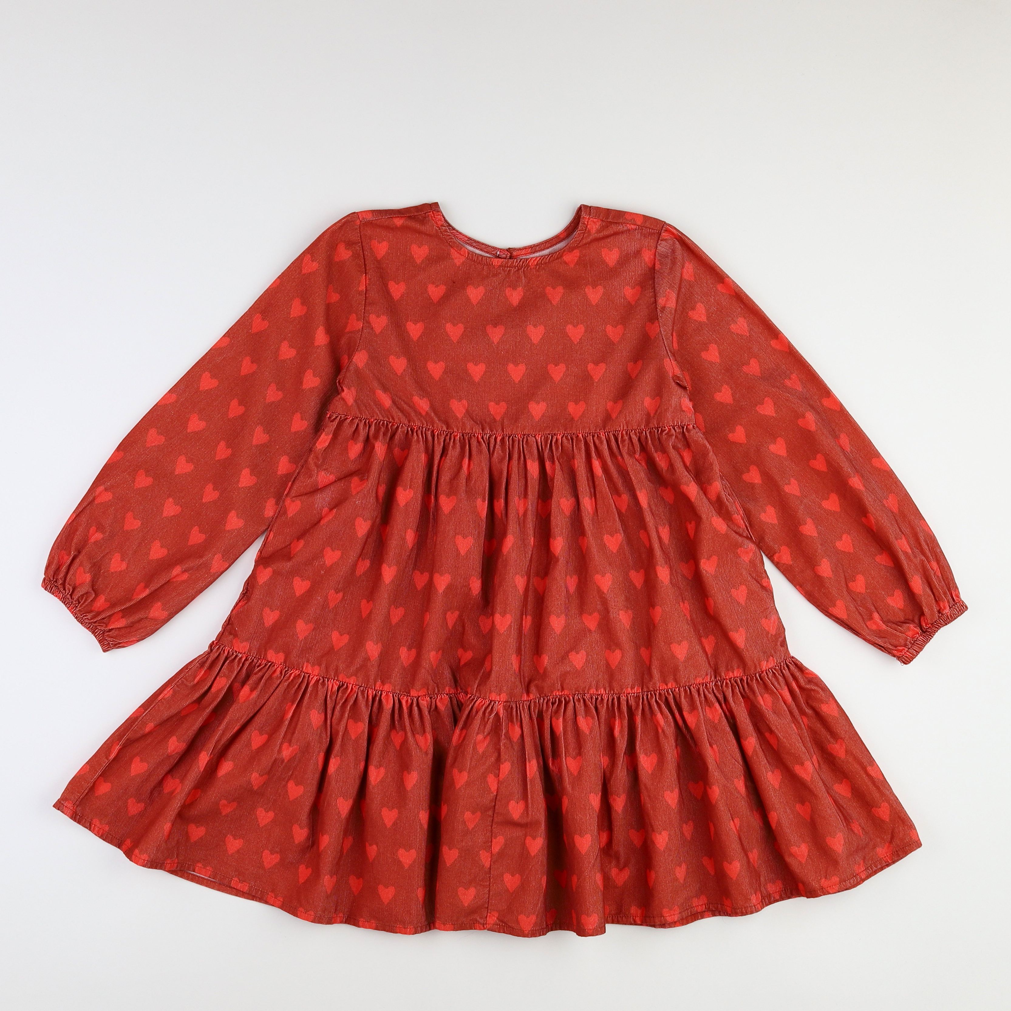 Holi & Love - robe velours rouge (neuf) - 12/13 ans