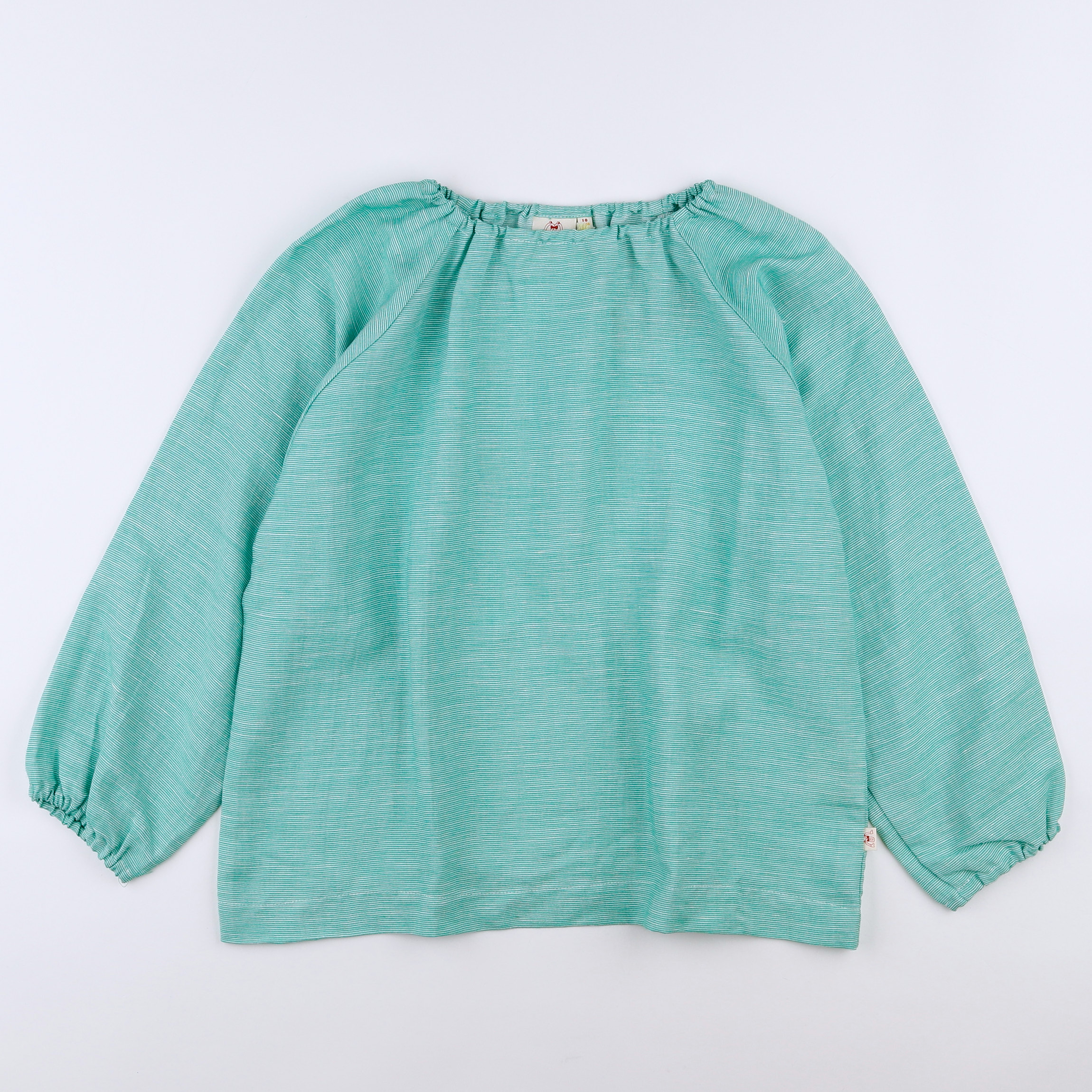 Les Marsiens - blouse vert (neuf) - 8 ans