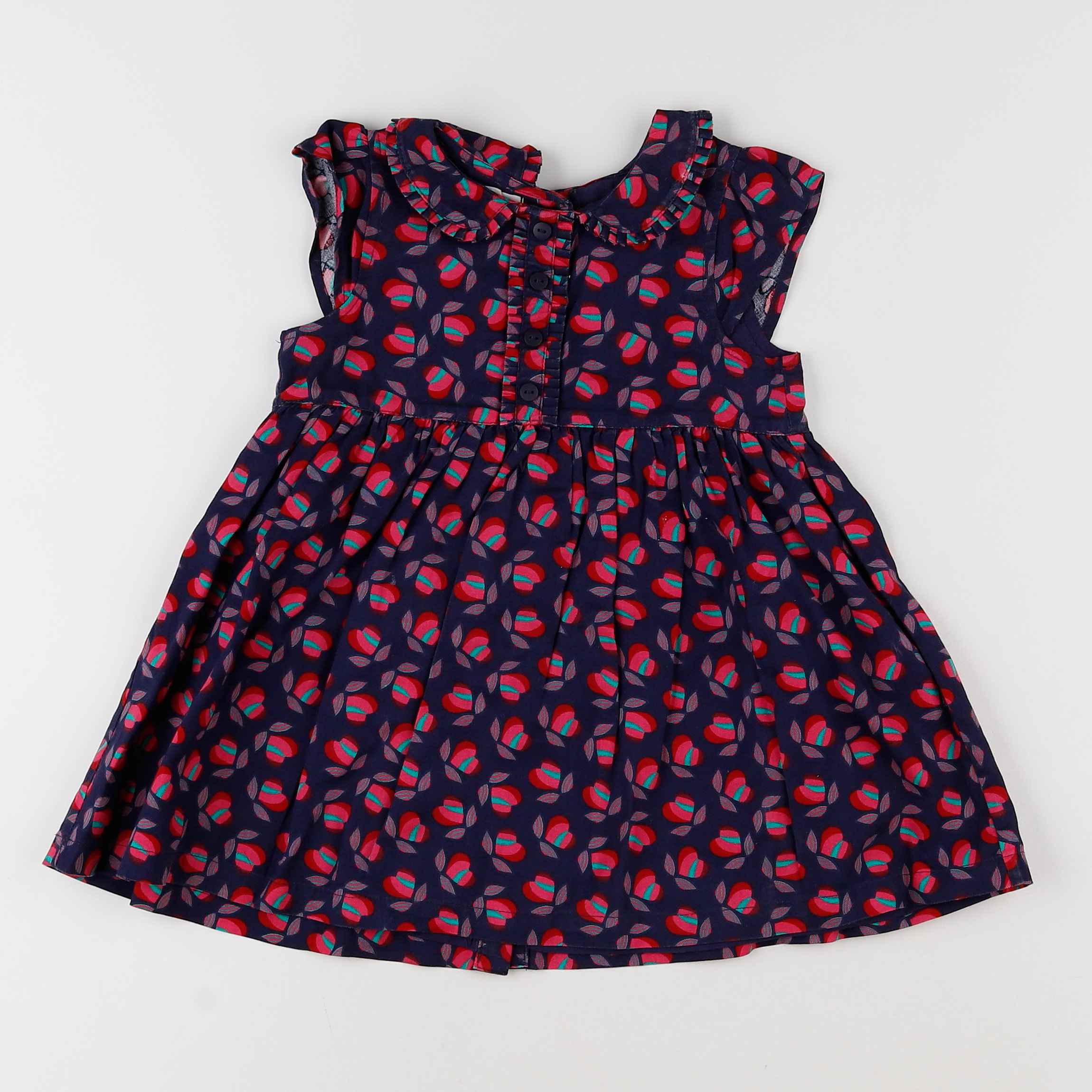 DPAM - robe multicolore - 2 ans