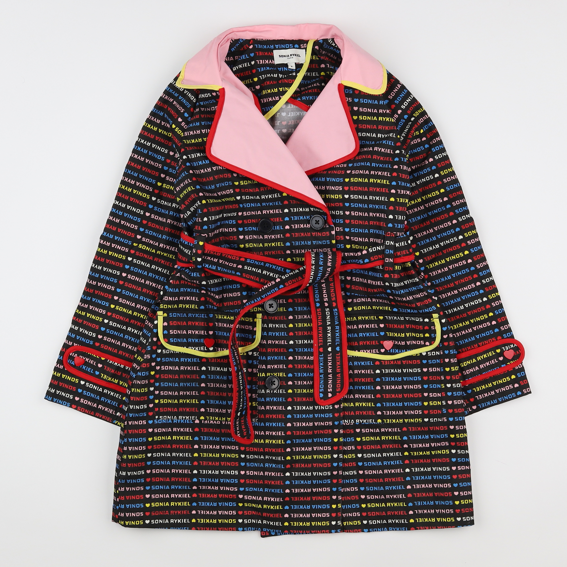 Sonia Rykiel - trench multicolore - 8 ans