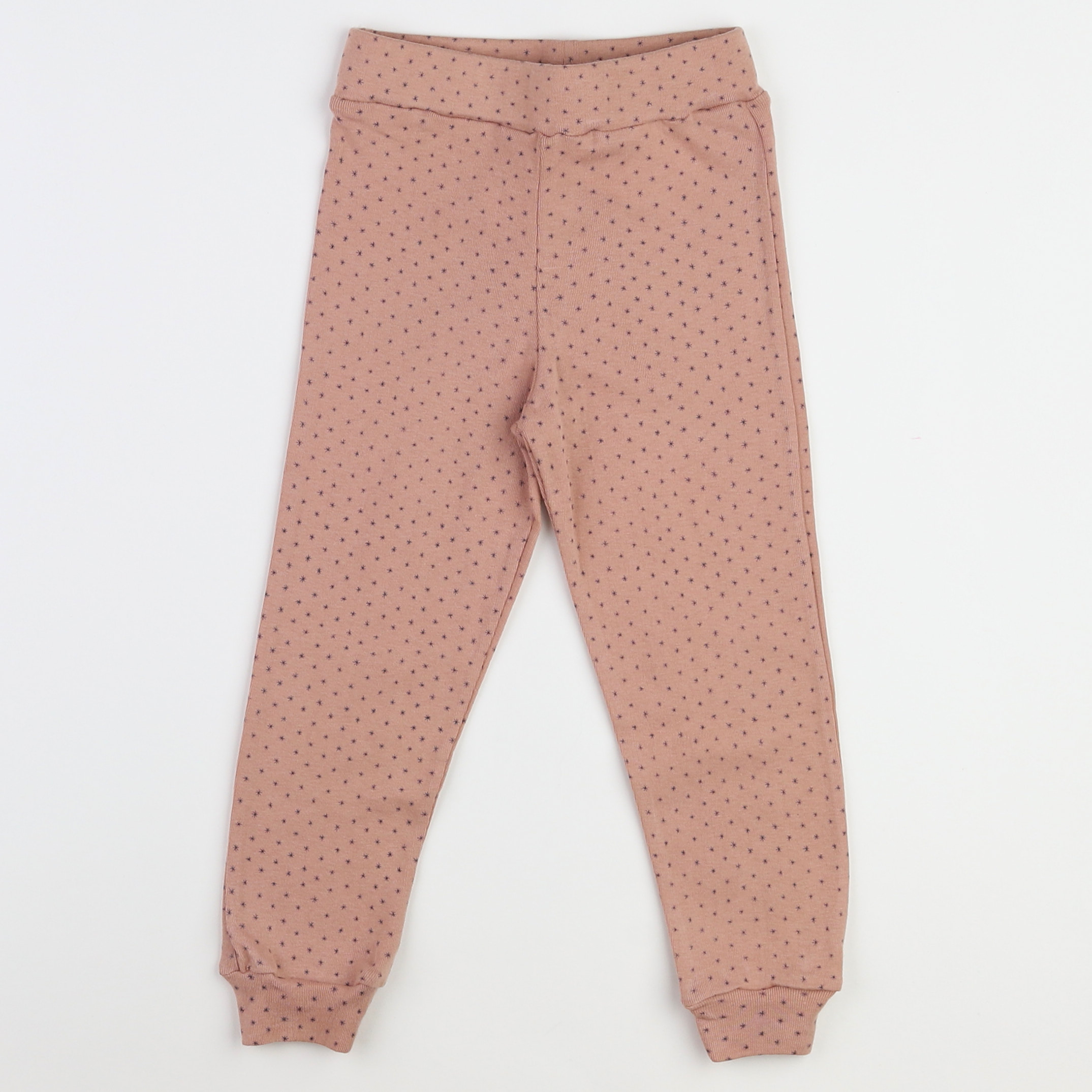 Talc - pyjama coton beige, rose - 4 ans