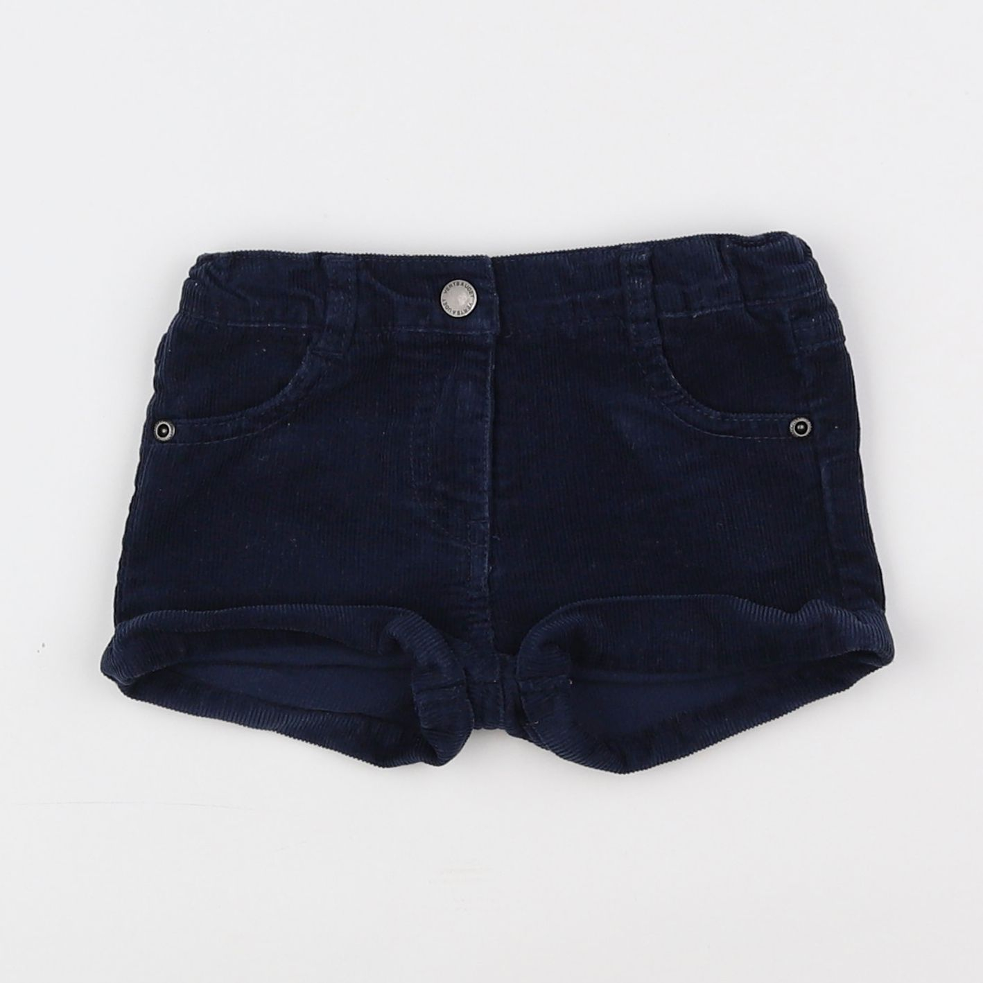 Vertbaudet - short bleu - 12 mois