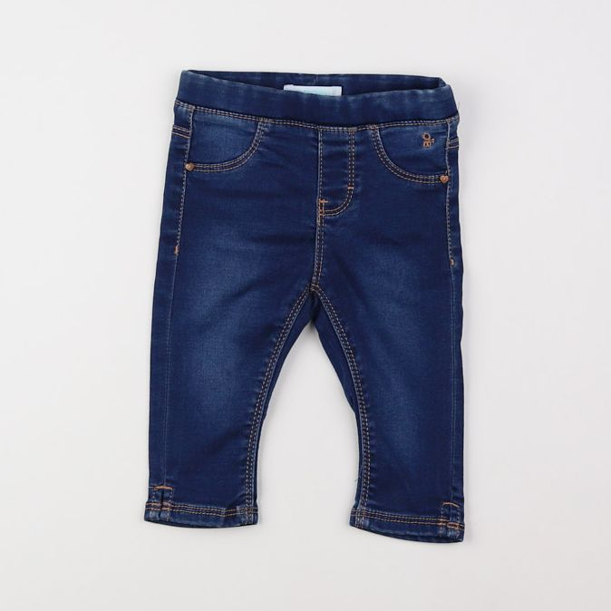 Obaïbi - jegging bleu - 6 mois