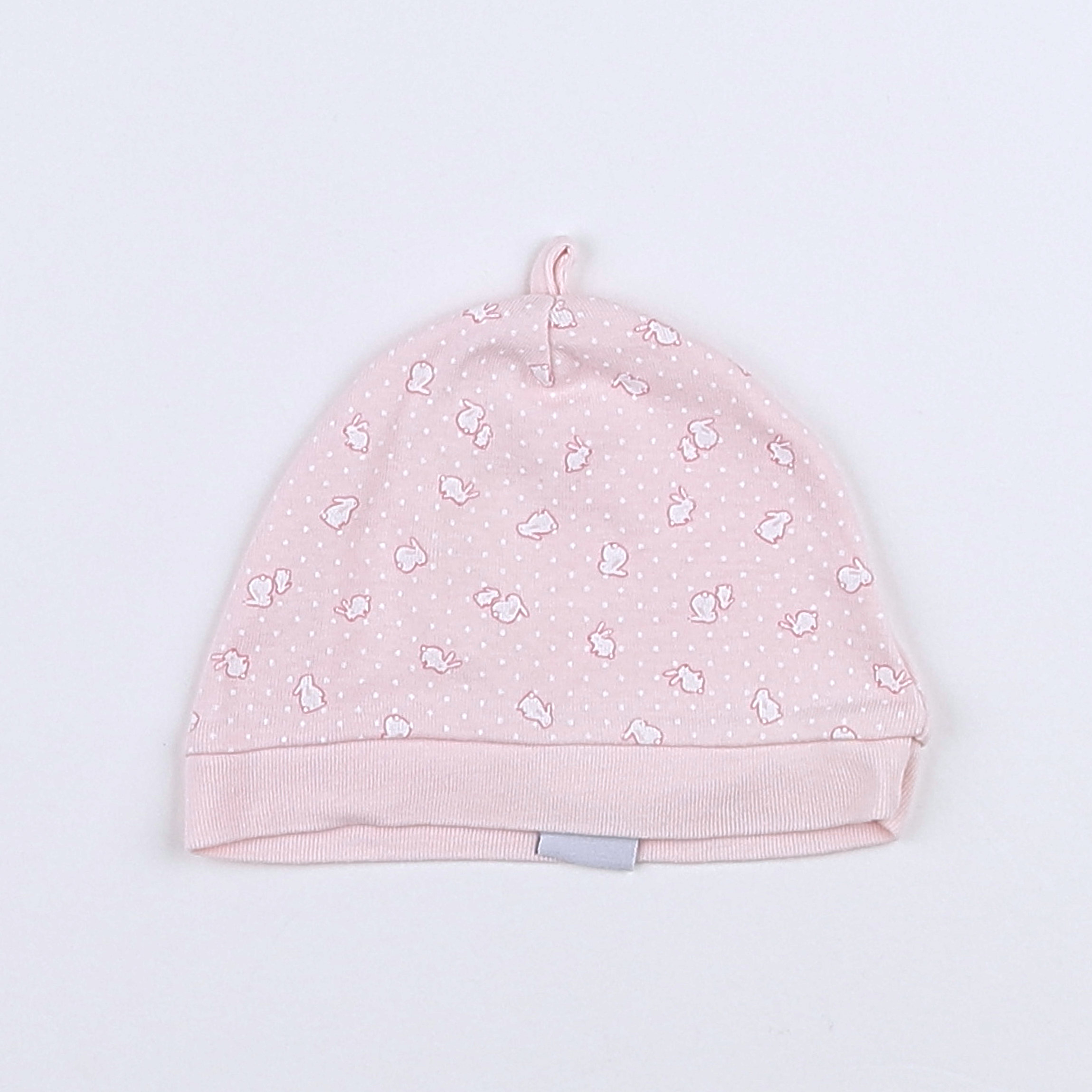 Absorba - bonnet de naissance rose - 12 mois