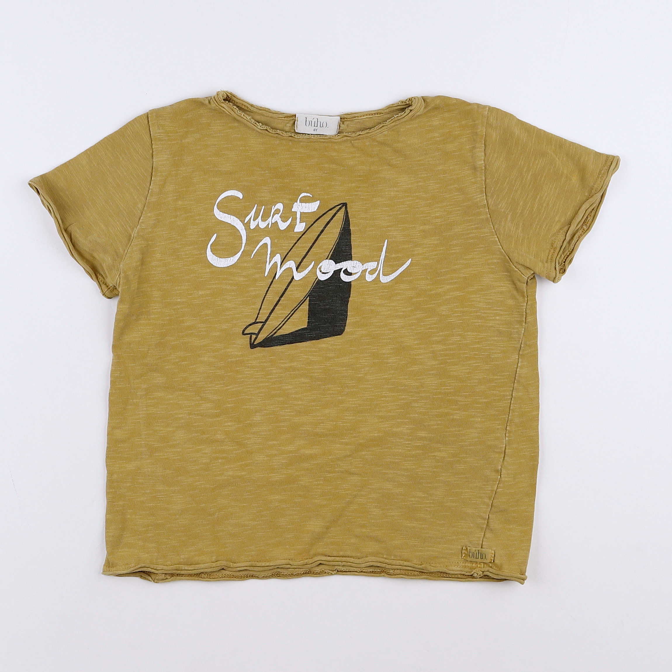 Buho - tee-shirt jaune - 4 ans