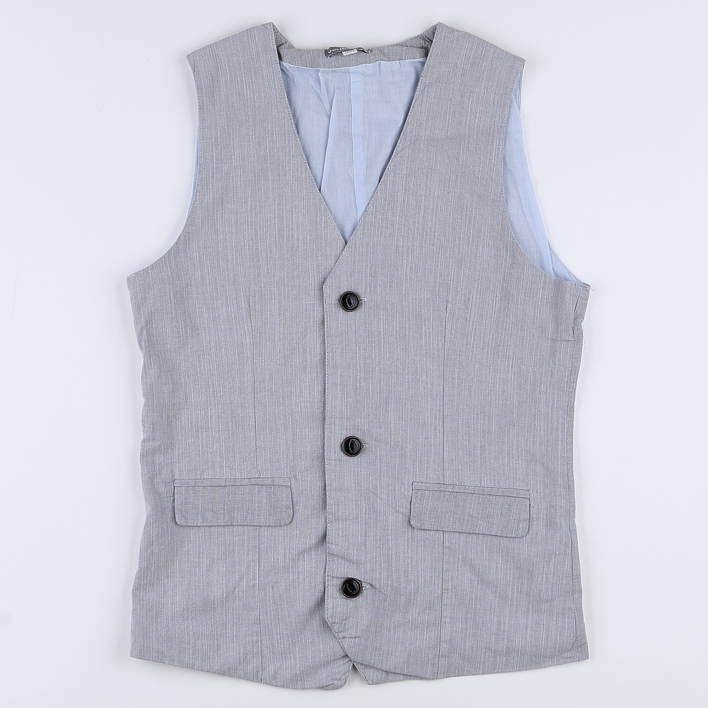 Vertbaudet - gilet gris - 14 ans