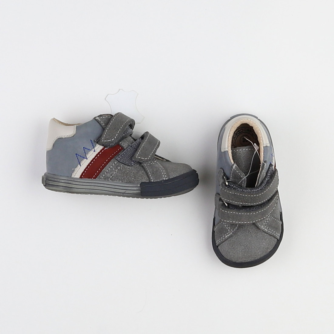 Bopy - baskets gris, multicolore (état neuf) - pointure 20