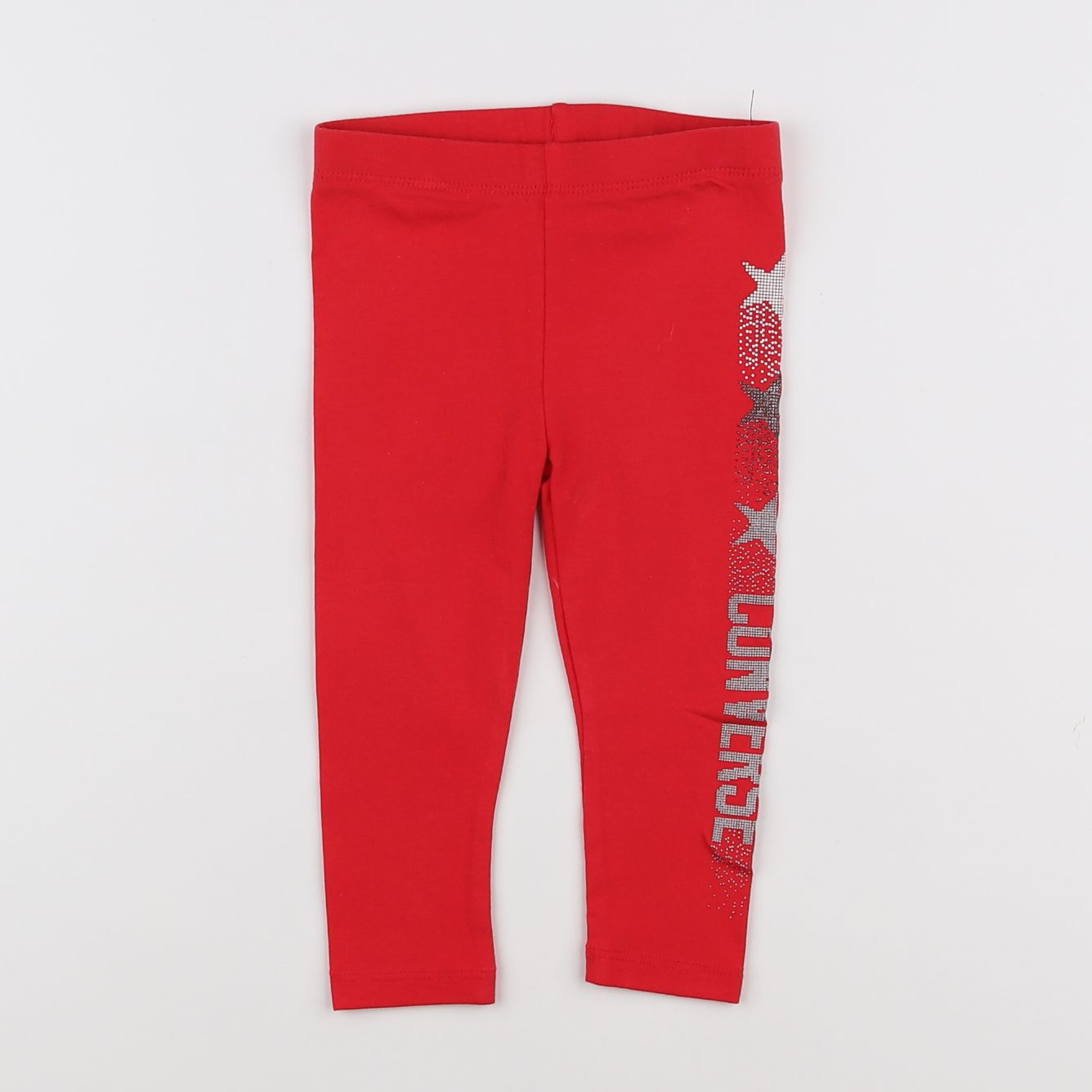 Converse - legging rouge - 18 mois