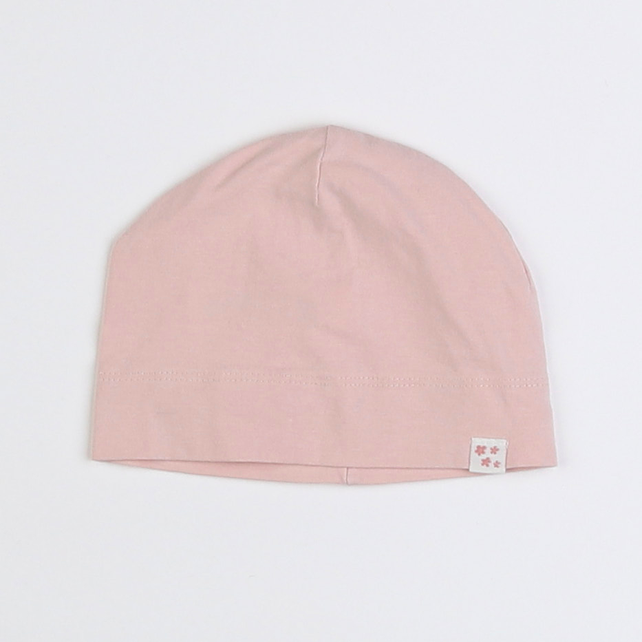 H&M - bonnet de naissance rose - 3/6 mois