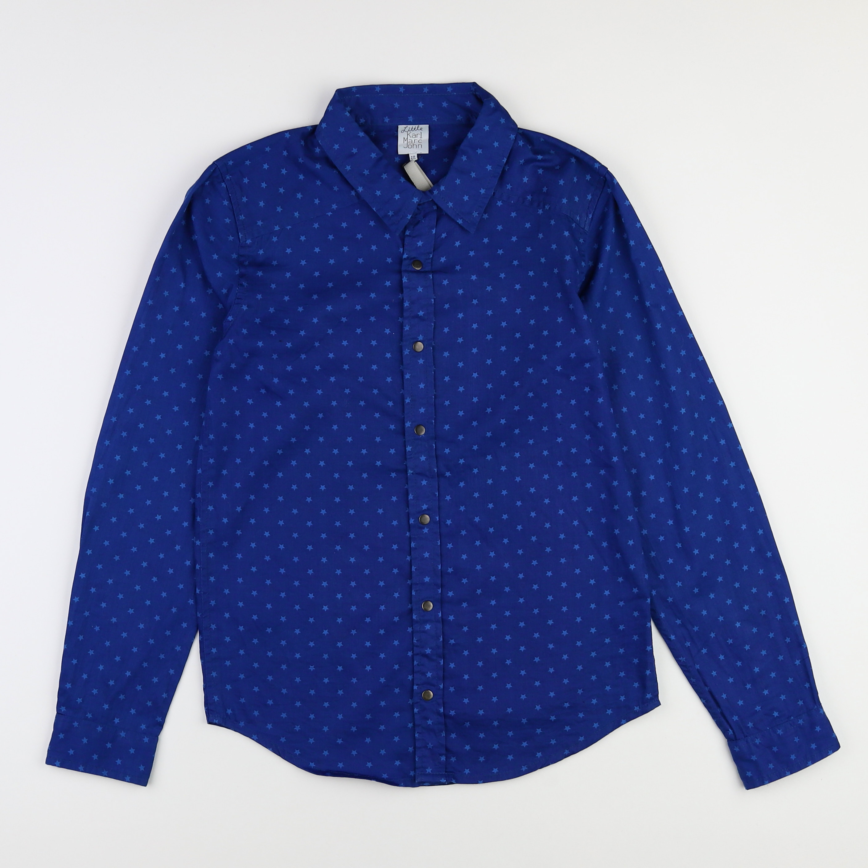 Little Karl Marc John - chemise bleu - 12 ans