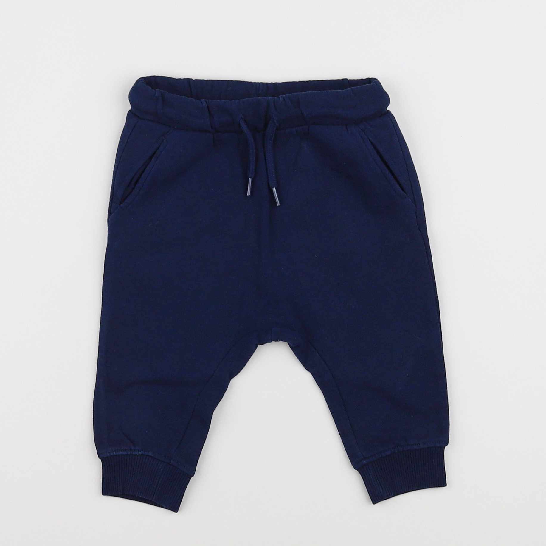 H&M - jogging bleu - 3/6 mois