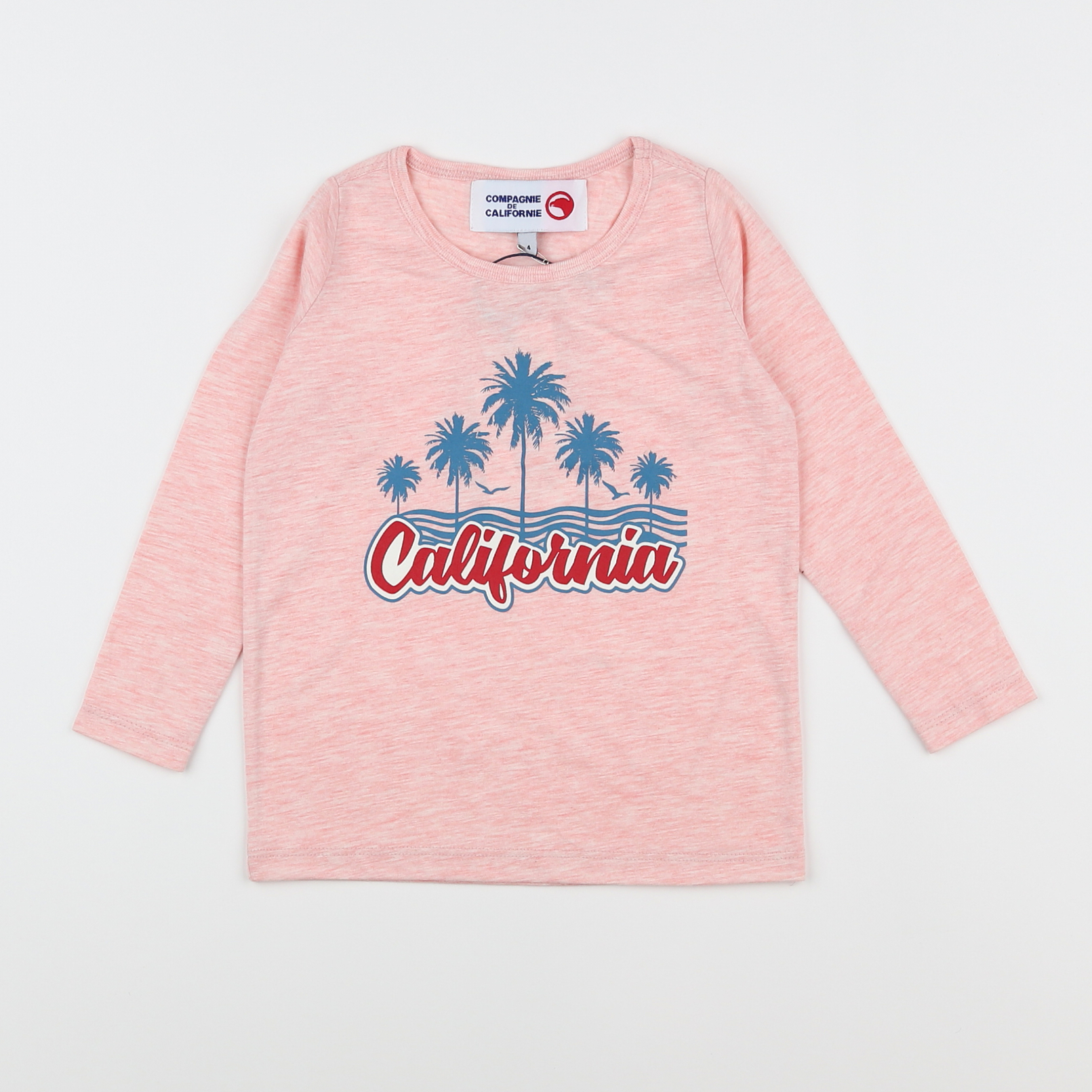 Compagnie de californie - tee-shirt rose (état neuf) - 10 ans