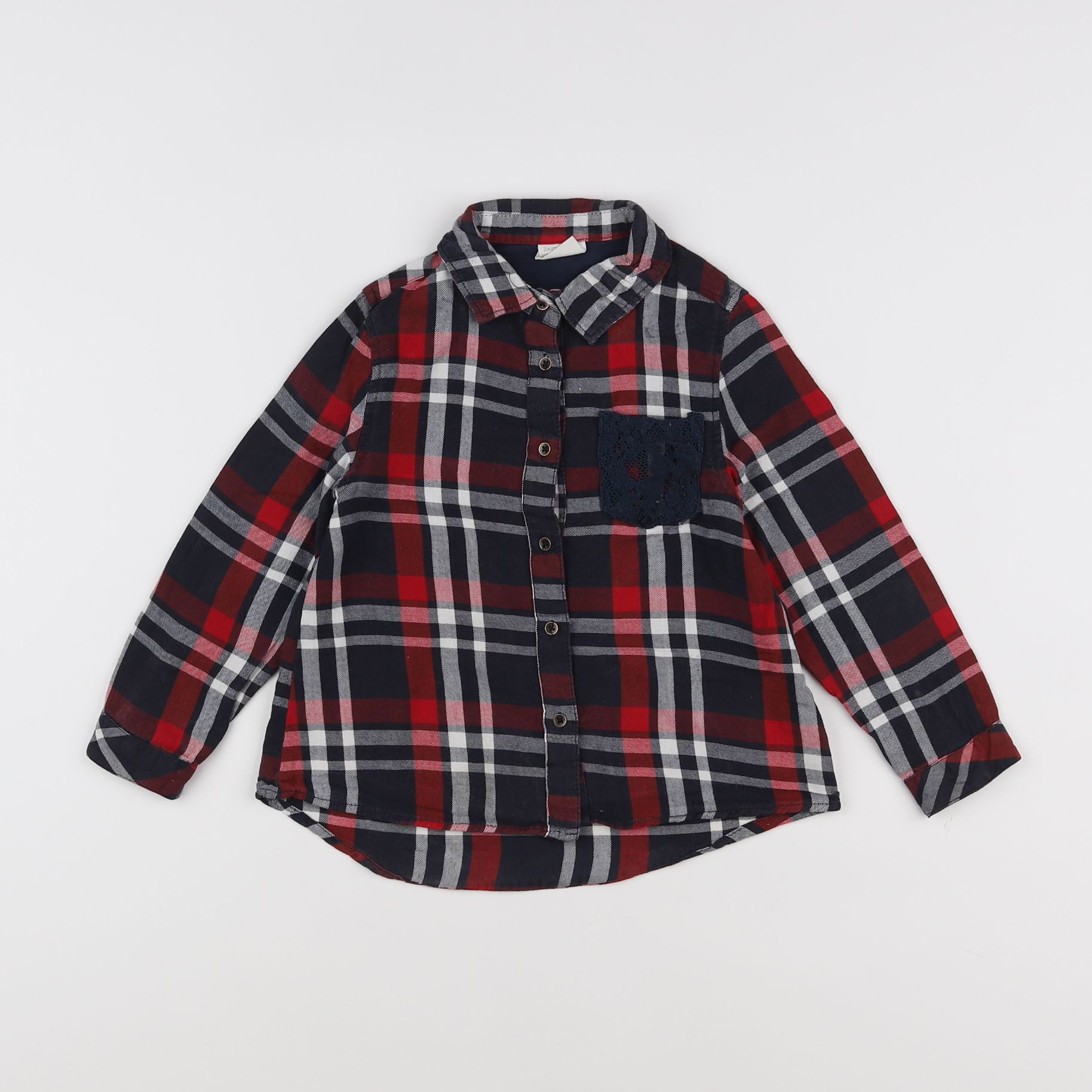 Zara - chemise bleu - 3/4 ans