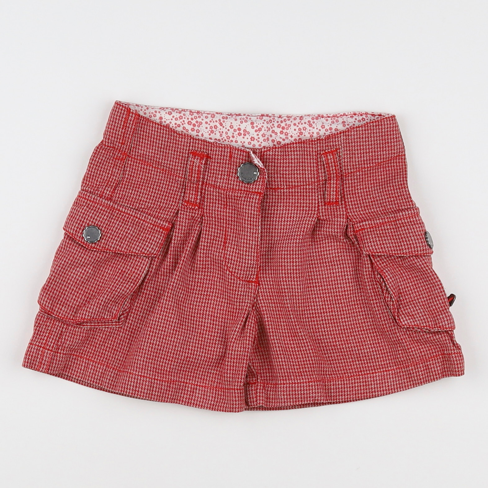 Sergent Major - short orange - 2 ans