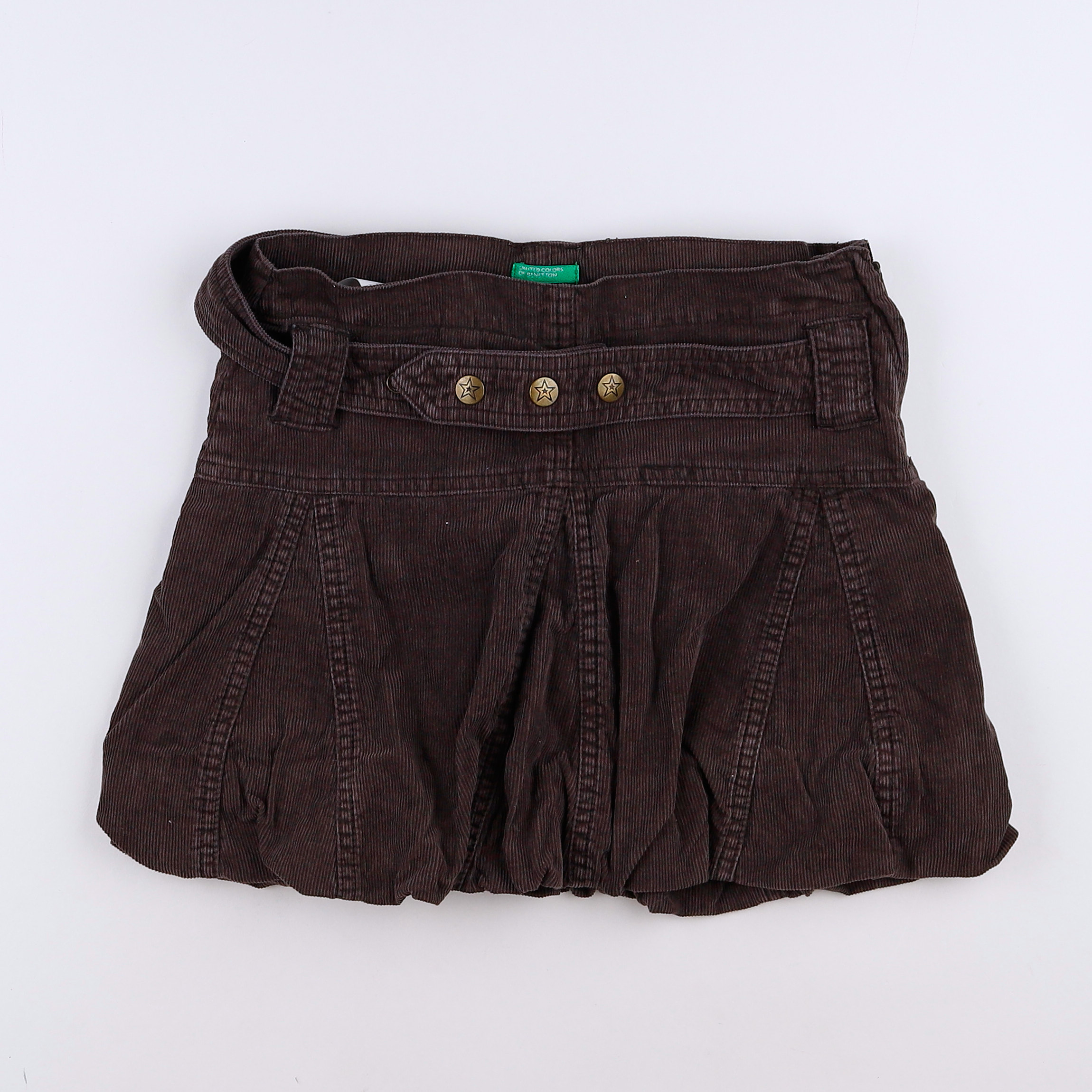 Benetton - jupe marron - 7/8 ans