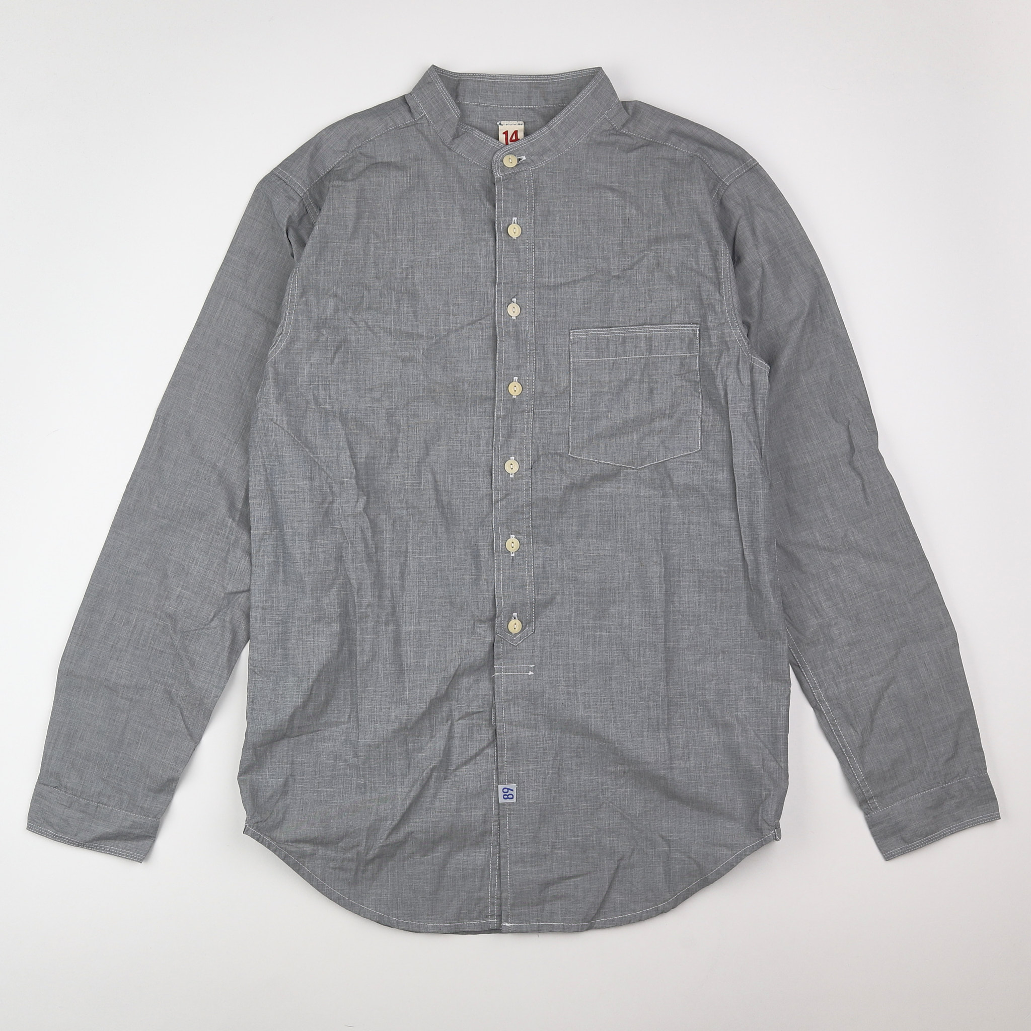 Bellerose - chemise gris - 14 ans