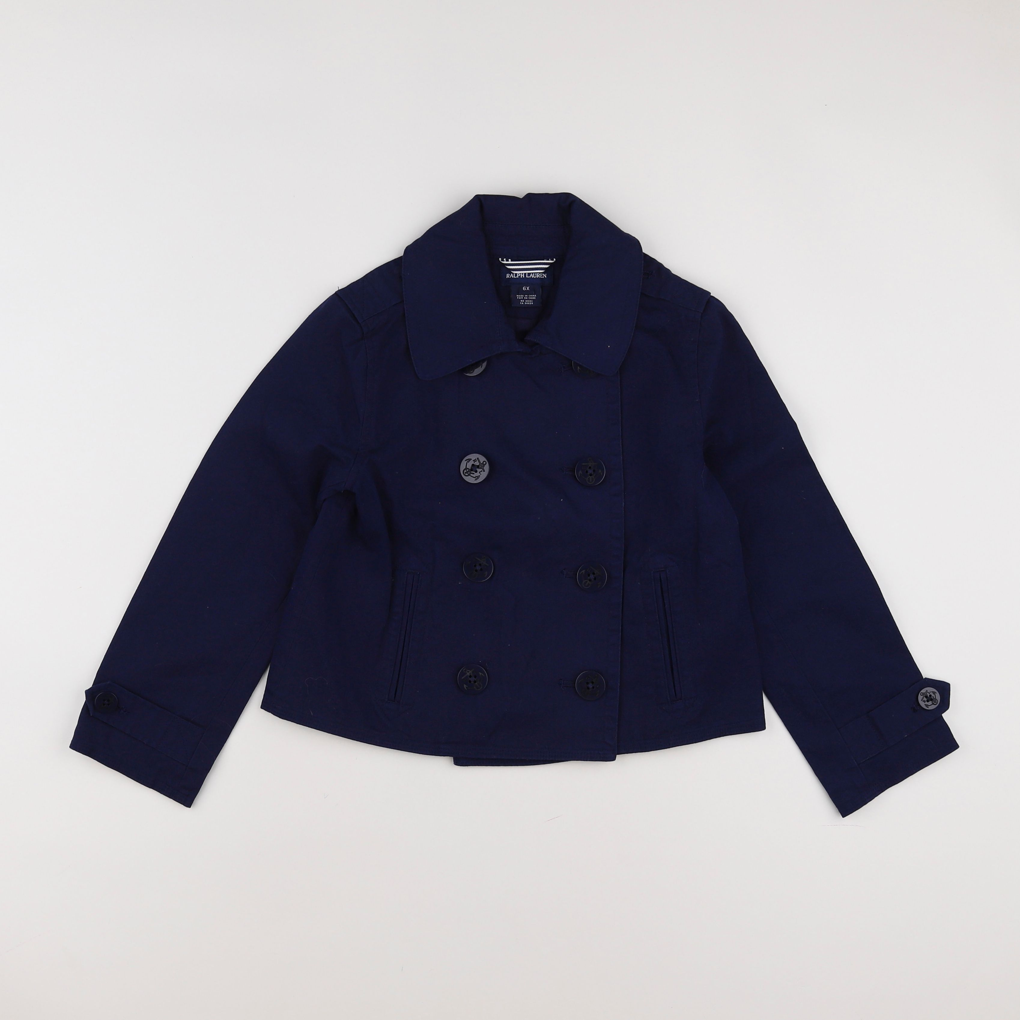 Ralph Lauren - veste bleu - 6 ans