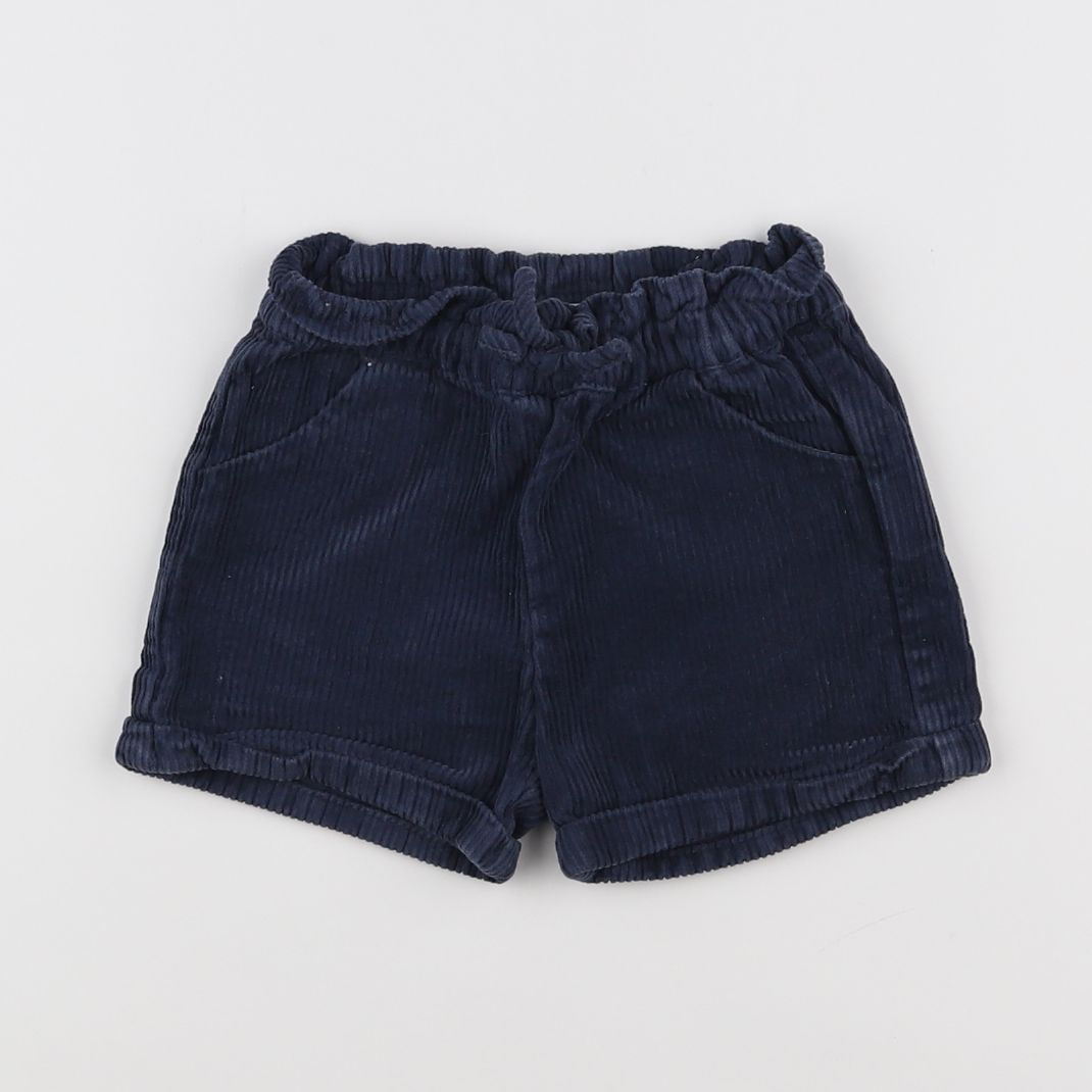 Vertbaudet - short bleu - 18 mois