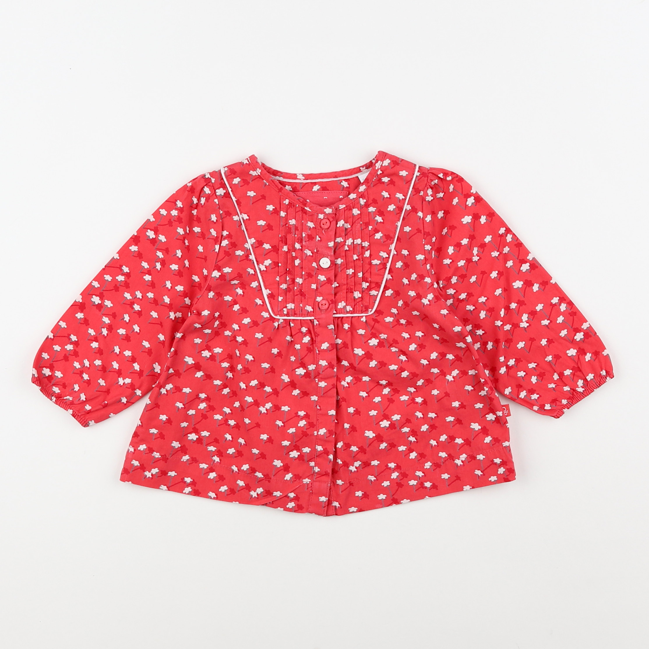 Obaïbi - blouse rose - 6 mois