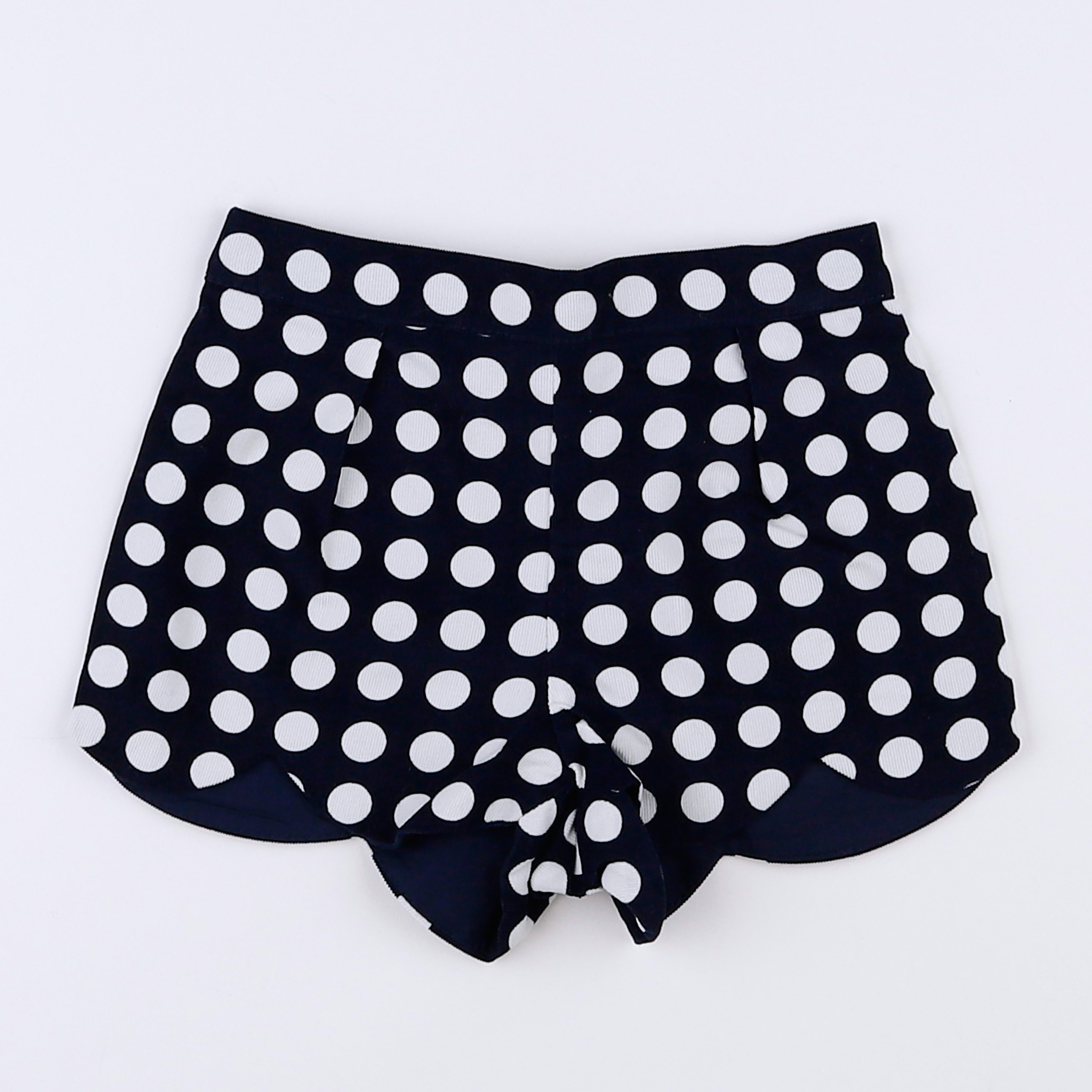 Jacadi - short bleu, blanc - 12 mois