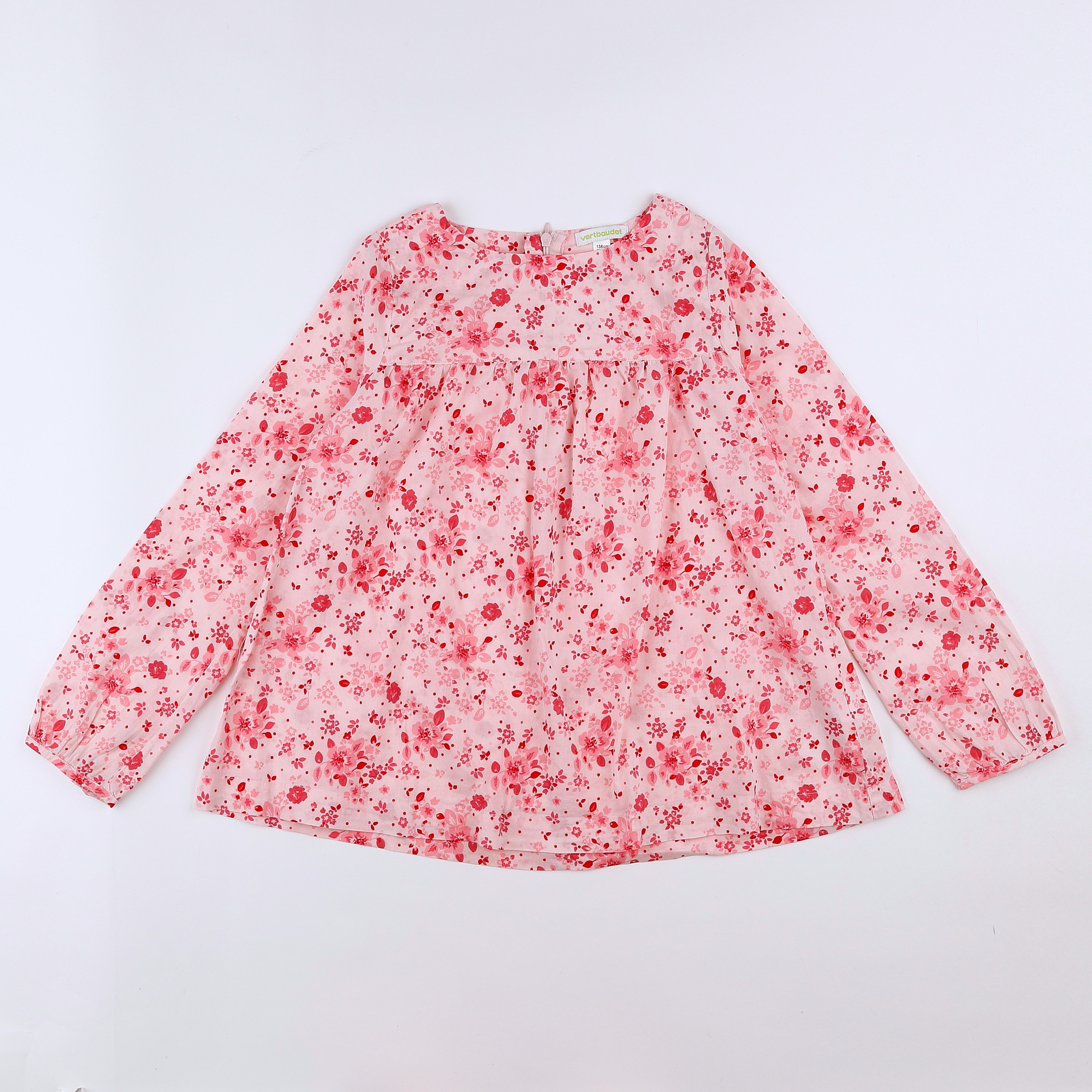 Vertbaudet - blouse rose - 10 ans