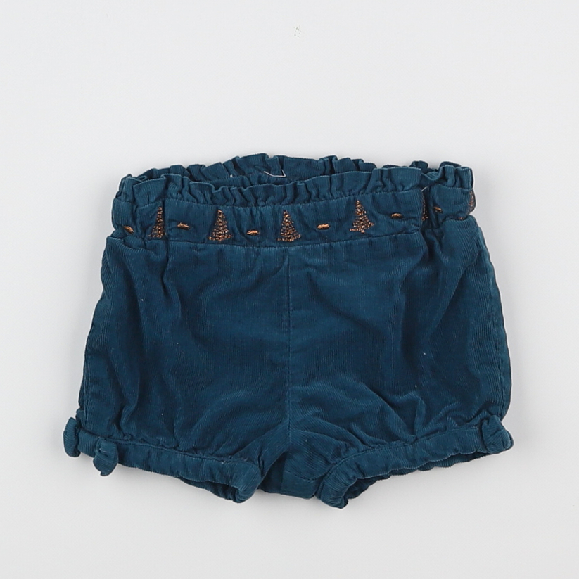 DPAM - short bleu - 3 mois