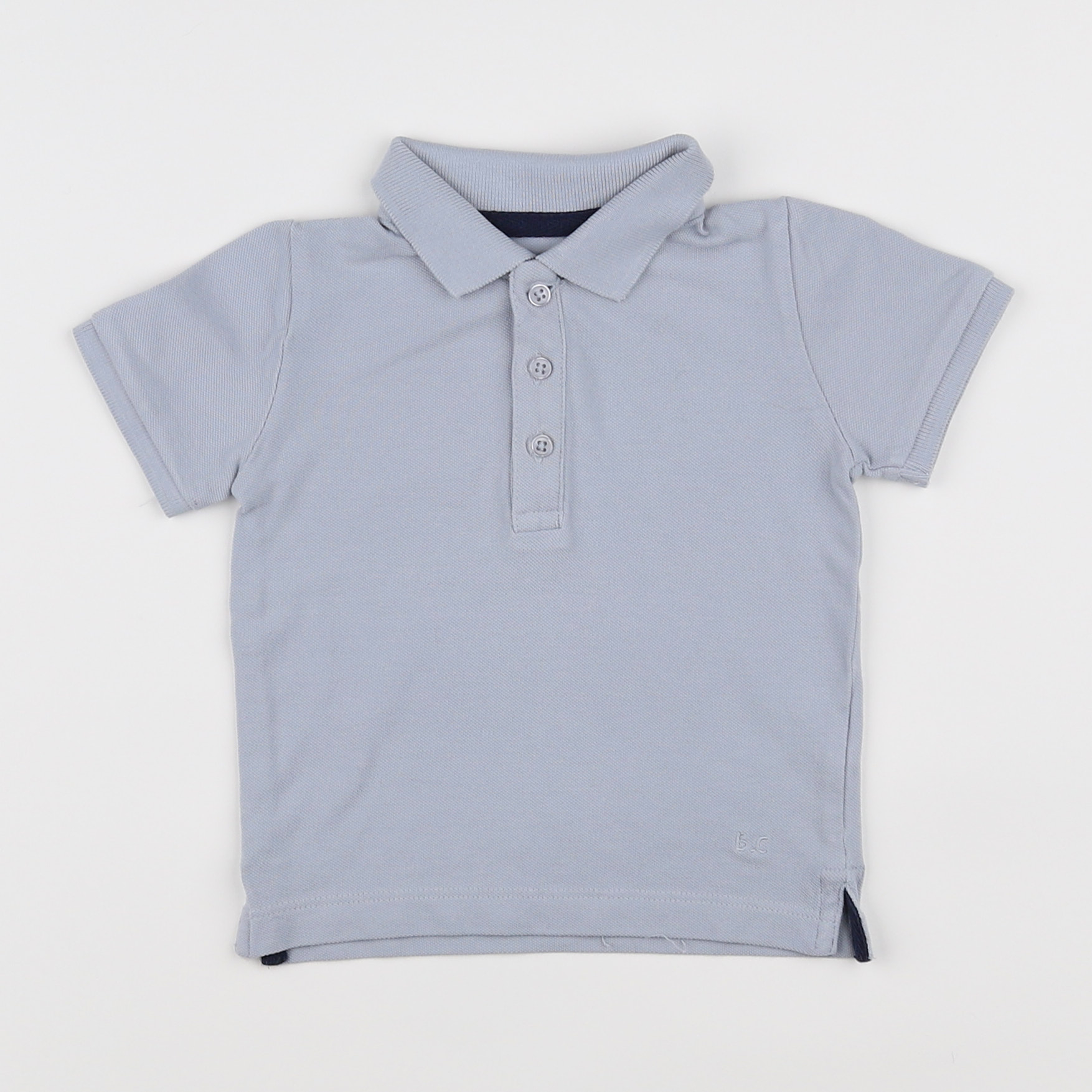 Boutchou - polo bleu - 6 mois