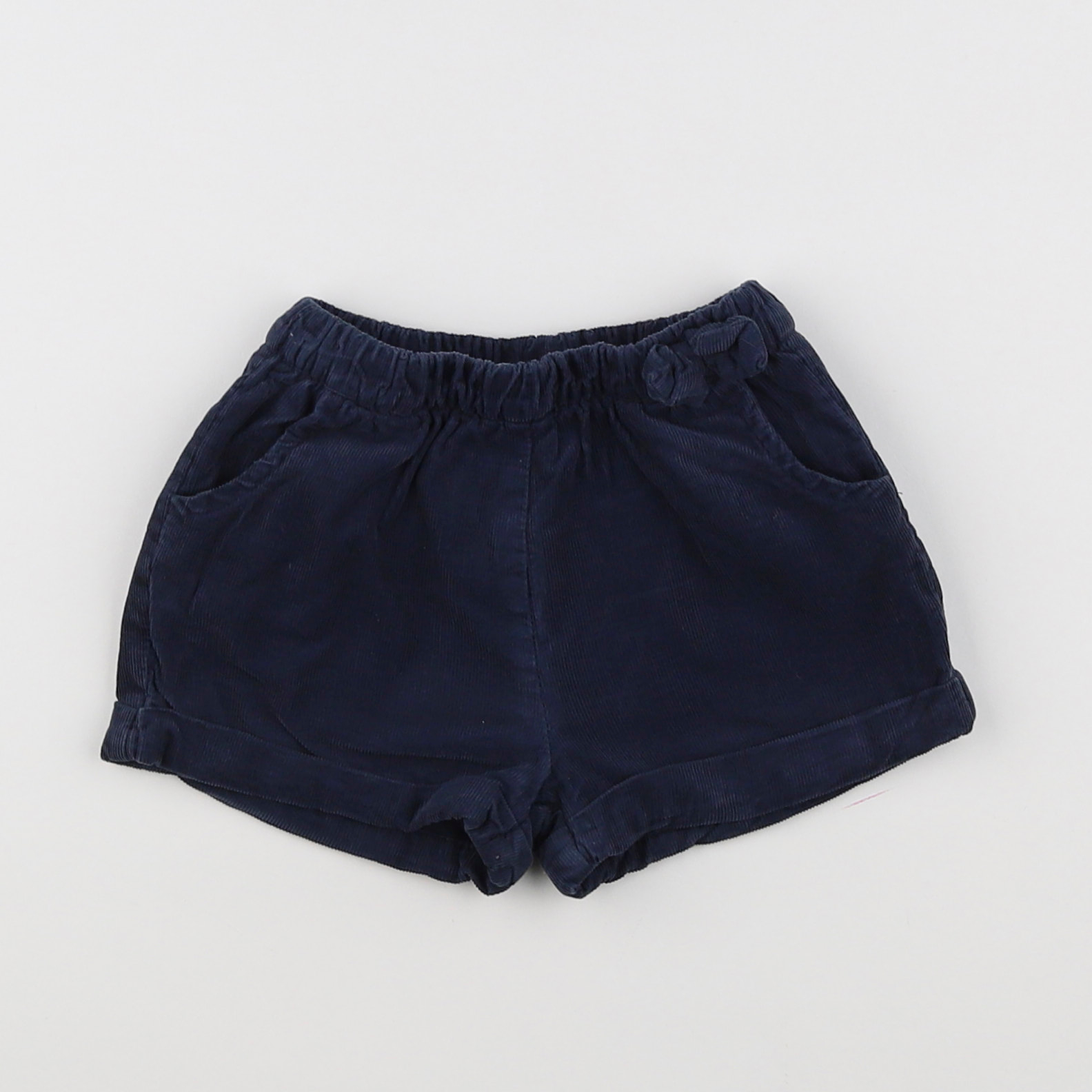 Vertbaudet - short bleu - 12 mois