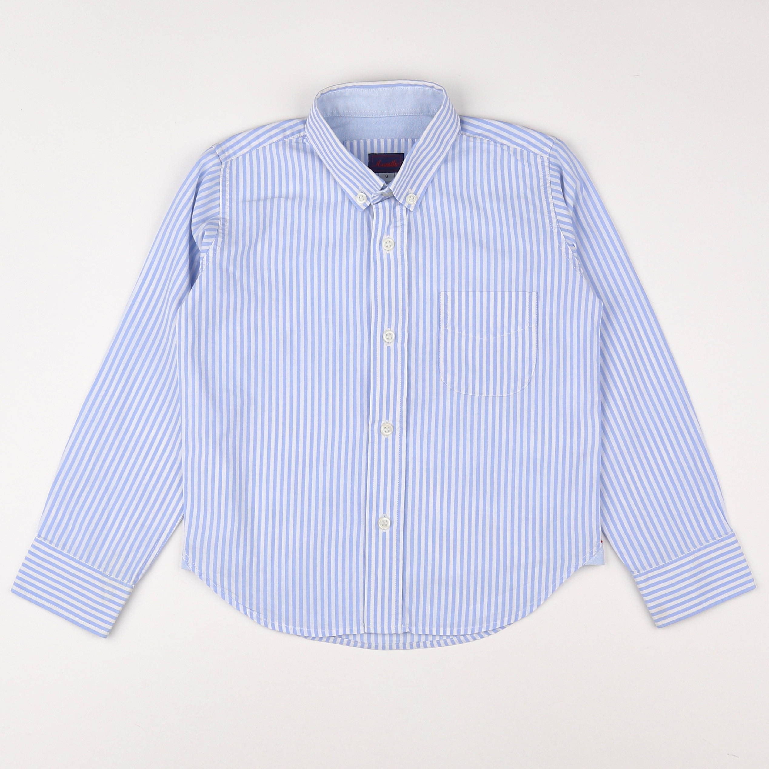 Acanthe - chemise bleu - 6 ans