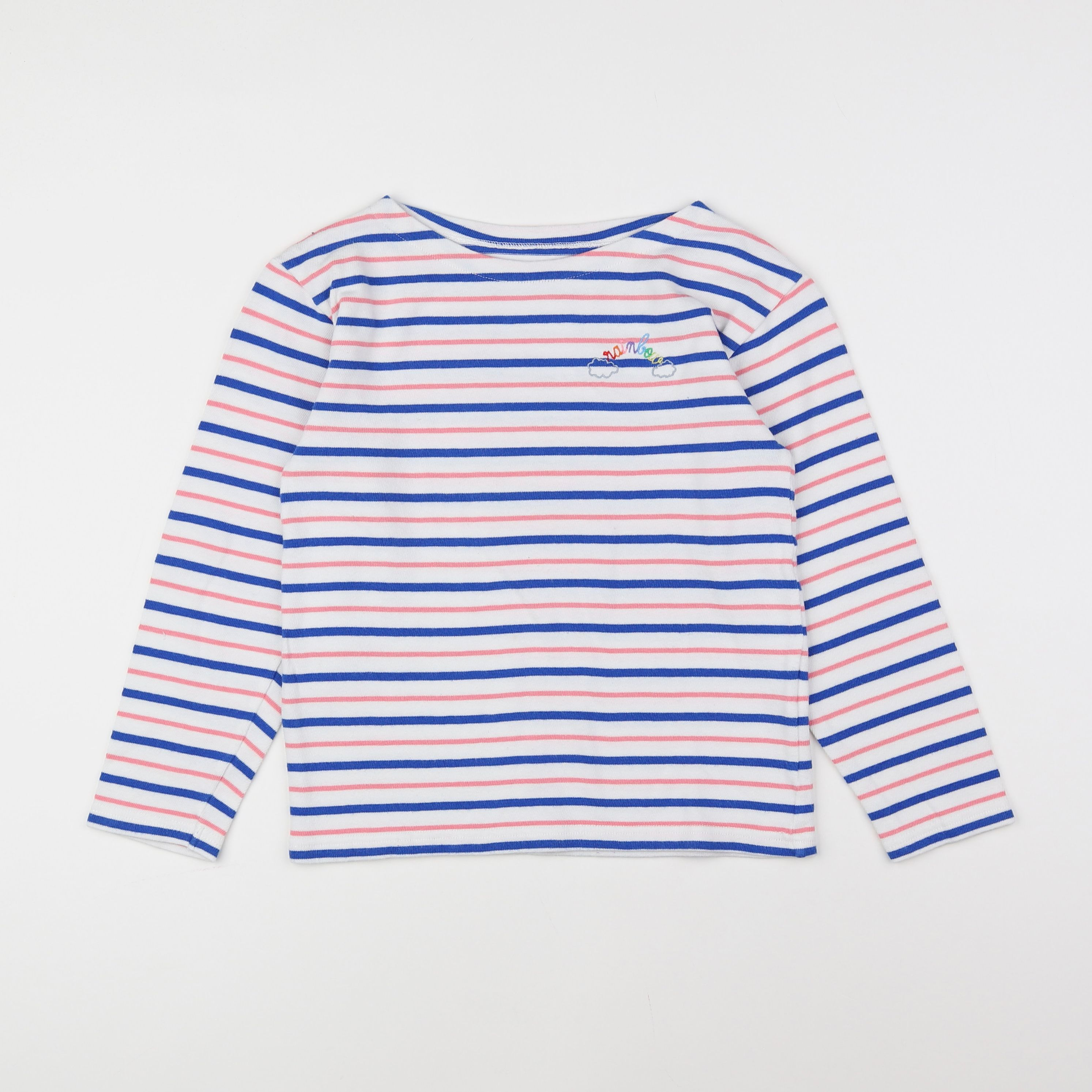 Maison Labiche - tee-shirt bleu, rose - 8 ans