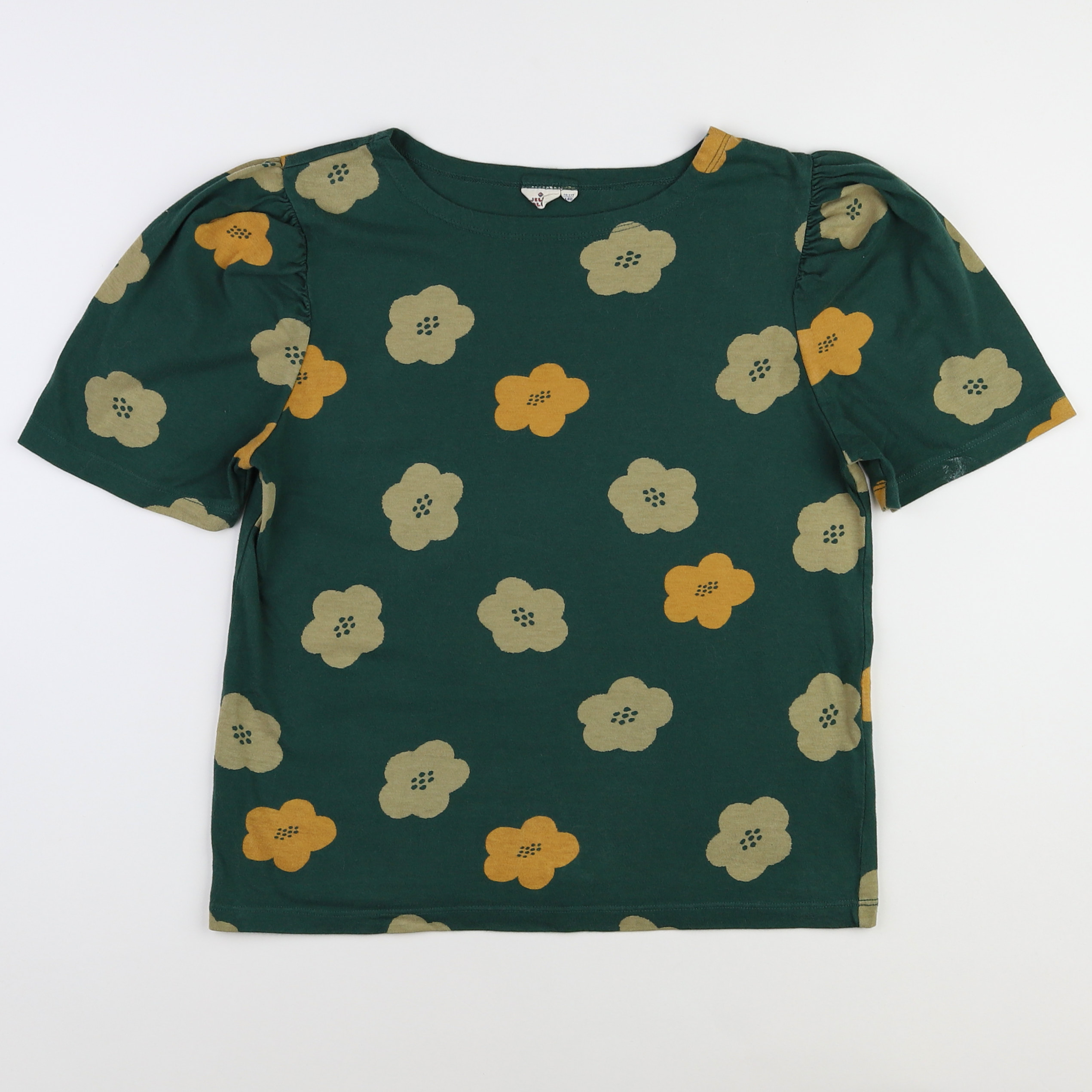 Jellymallow - tee-shirt vert - 10/11 ans