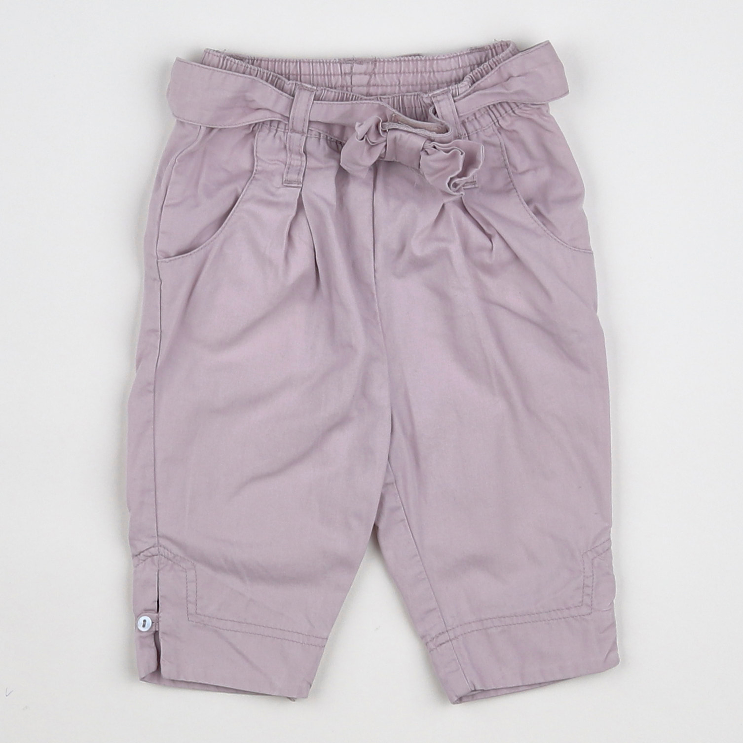 Cyrillus - pantalon violet - 6 mois