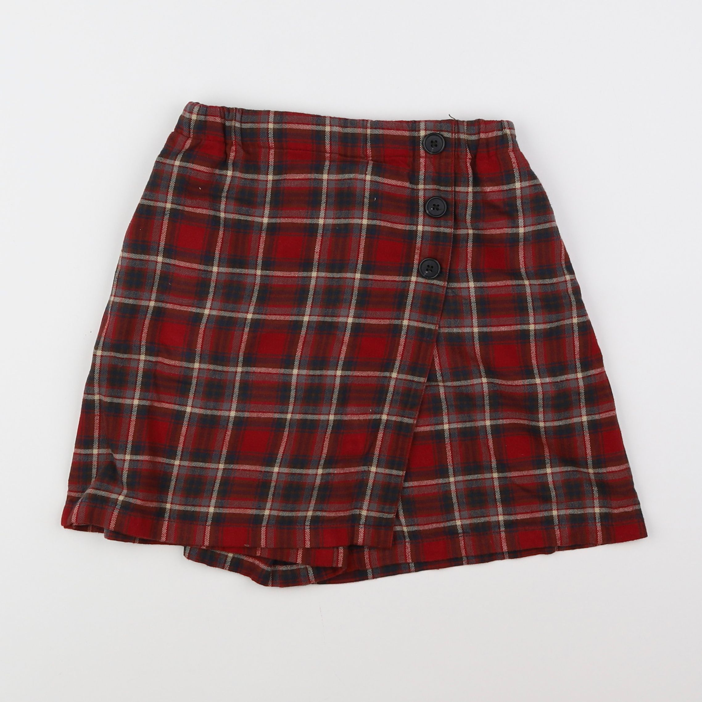 Uniqlo - jupe short rouge - 7/8 ans