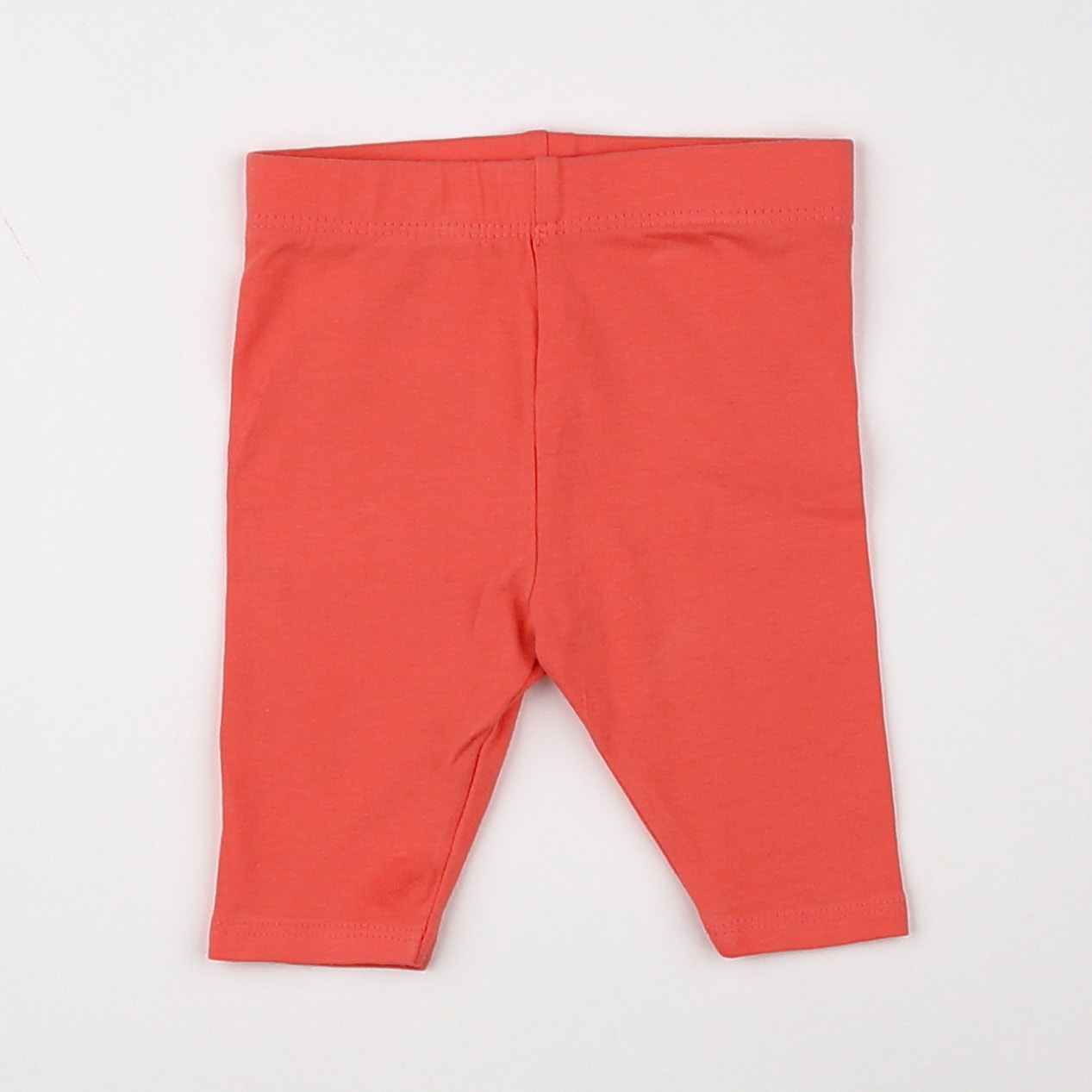 Vertbaudet - legging orange - 3 mois