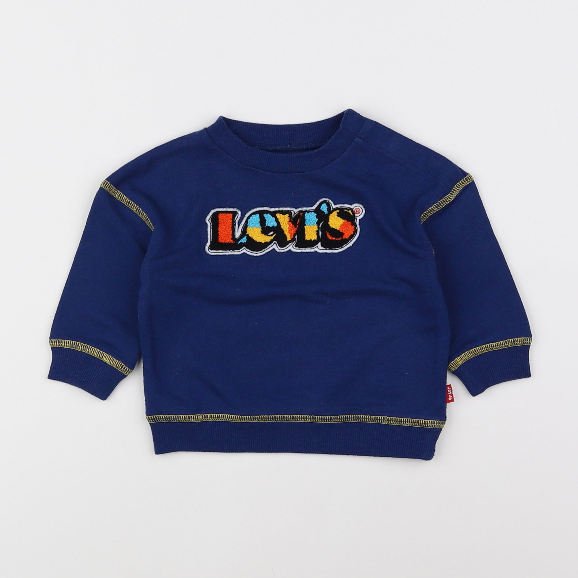 Levi's - sweat bleu - 6 mois