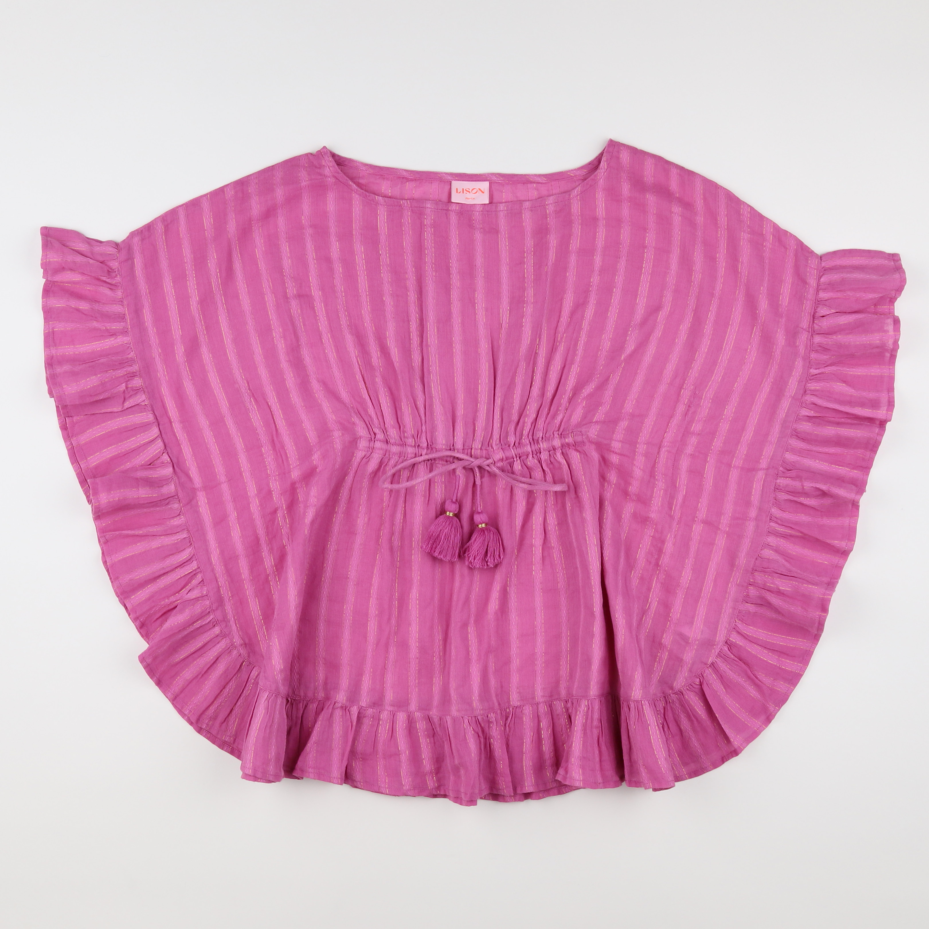 Lison - blouse rose - 10/12 ans