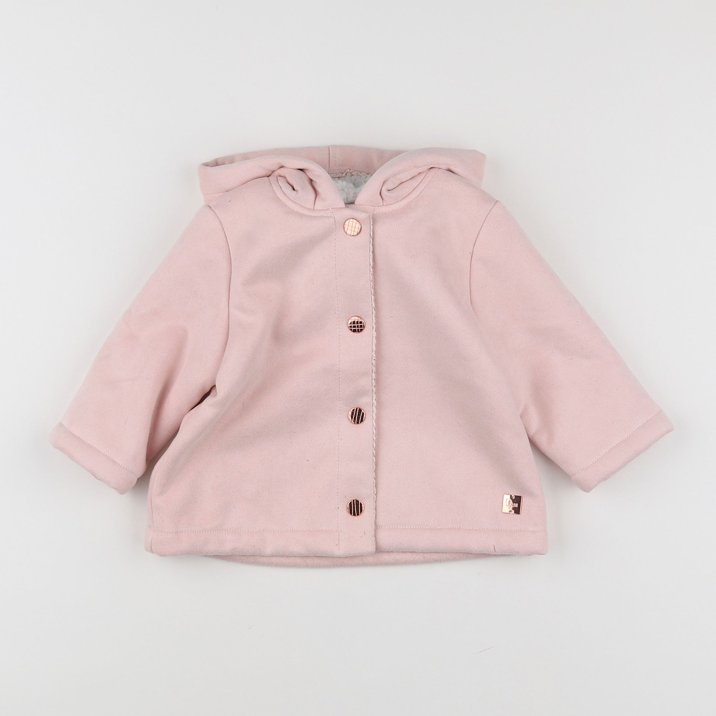 Carrément Beau - veste rose - 9 mois