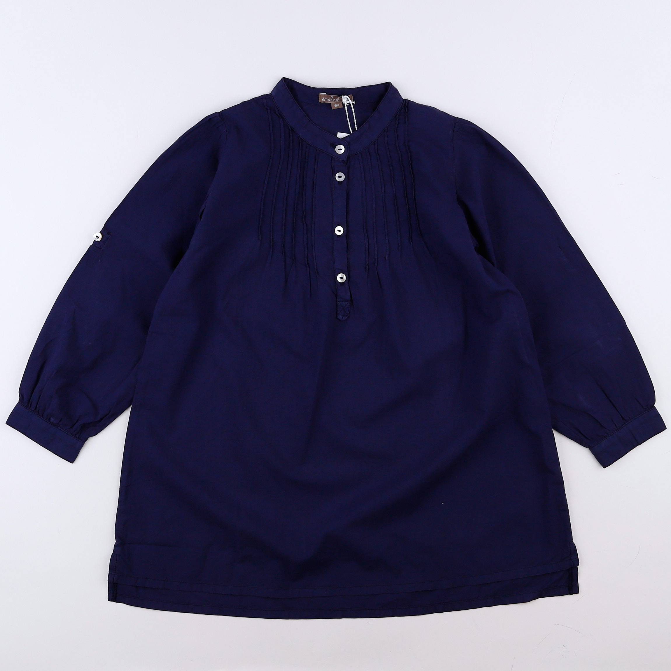 Emile et Ida - blouse bleu - 6 ans