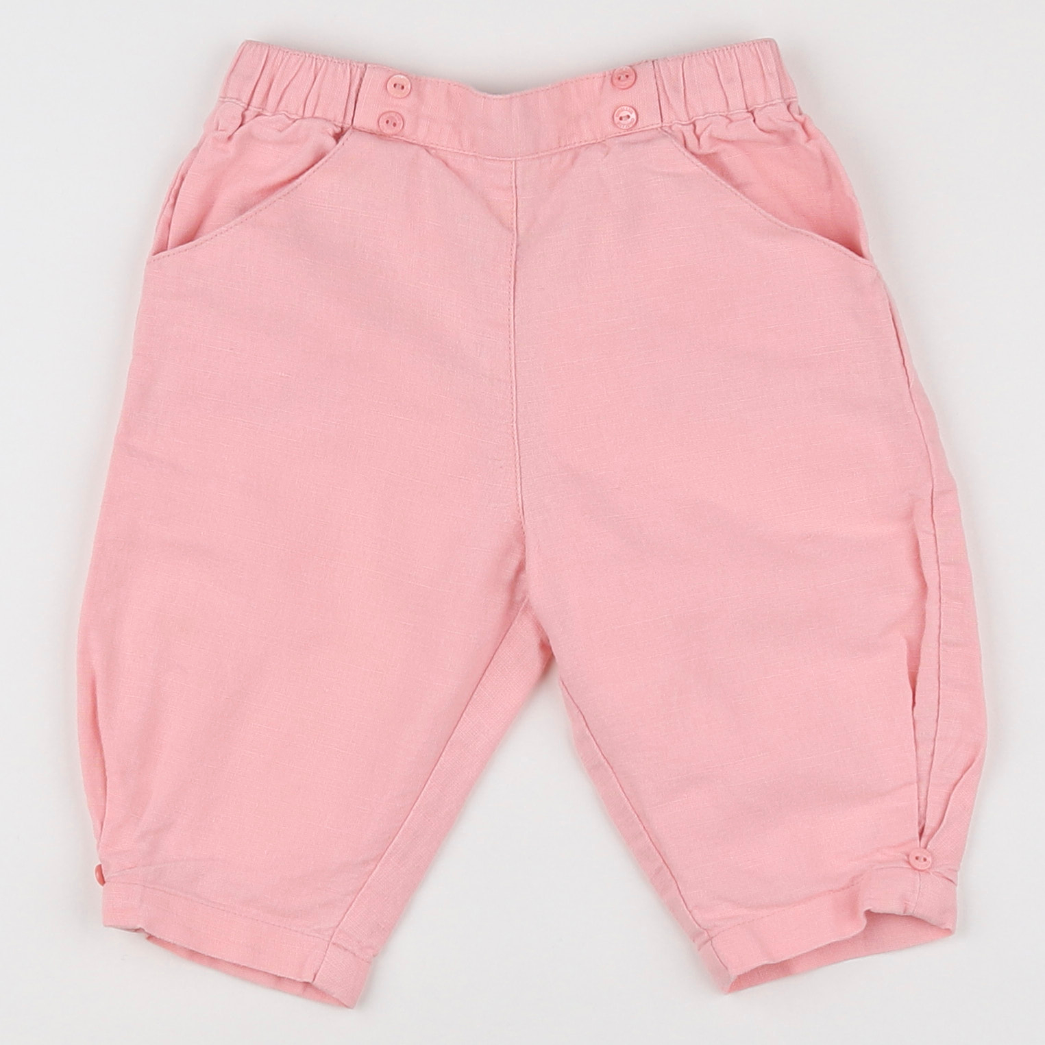 Cyrillus - pantalon rose - 12 mois