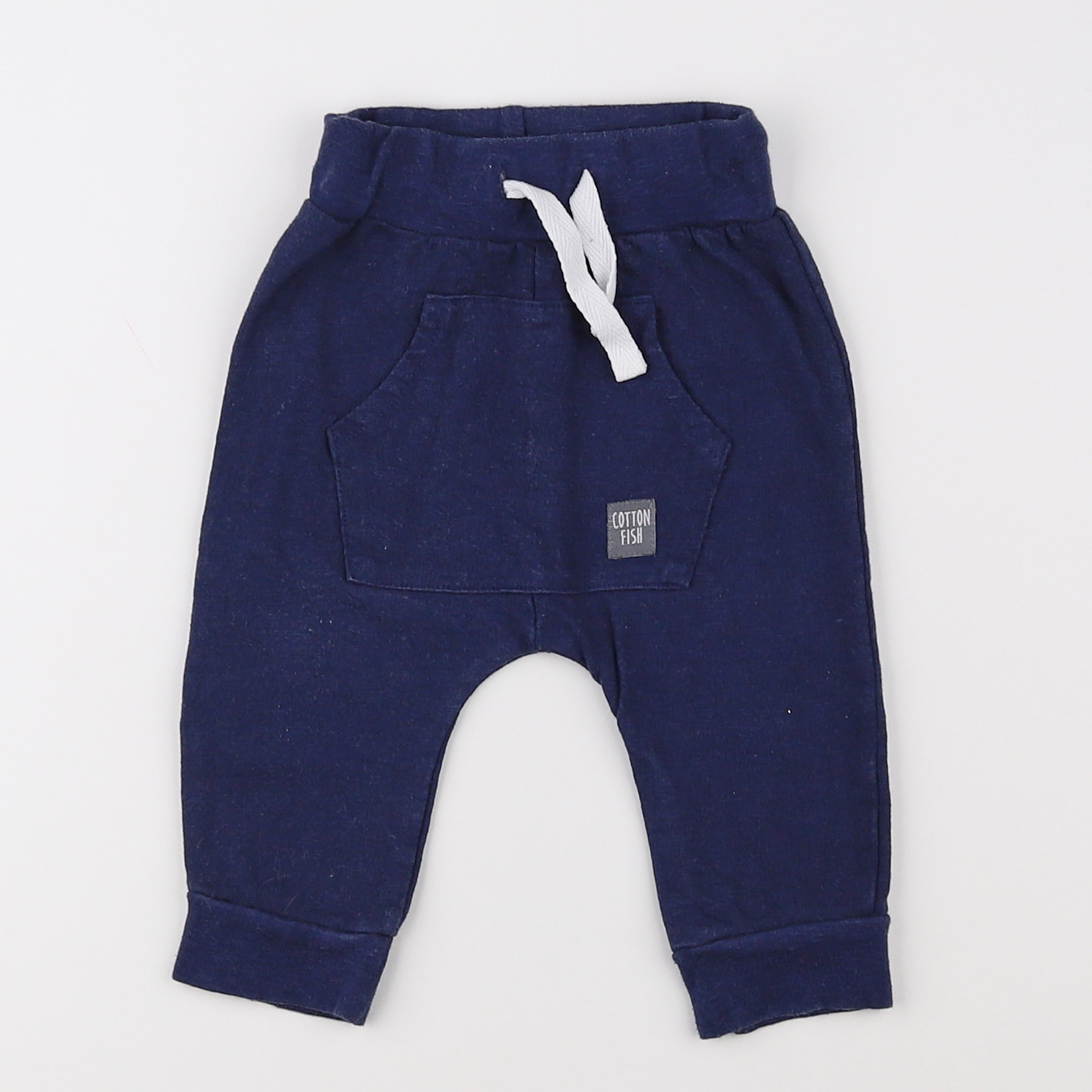 Cotton Fish - jogging bleu - 9 mois