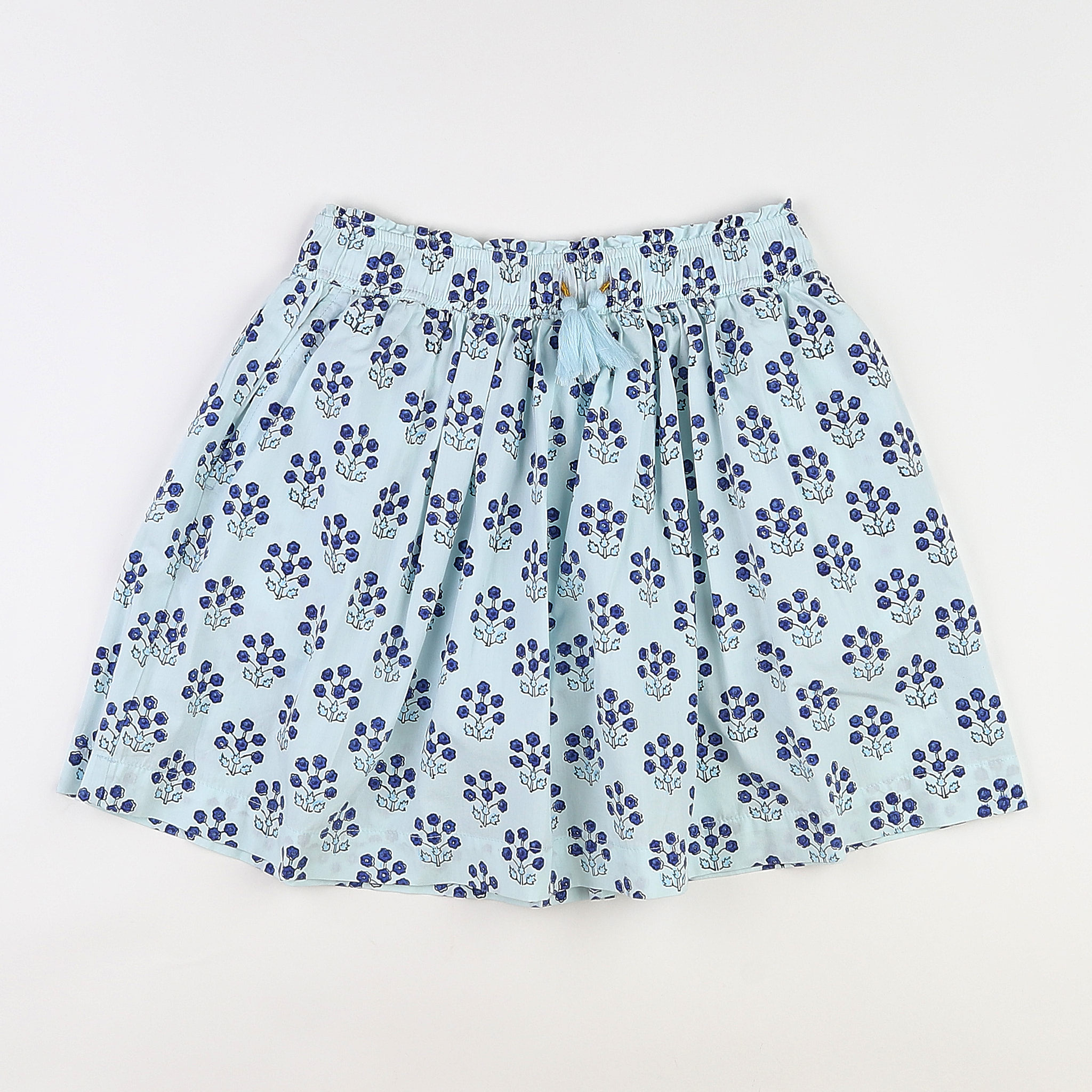 Holi & Love - jupe short bleu (neuf) - 10/11 ans