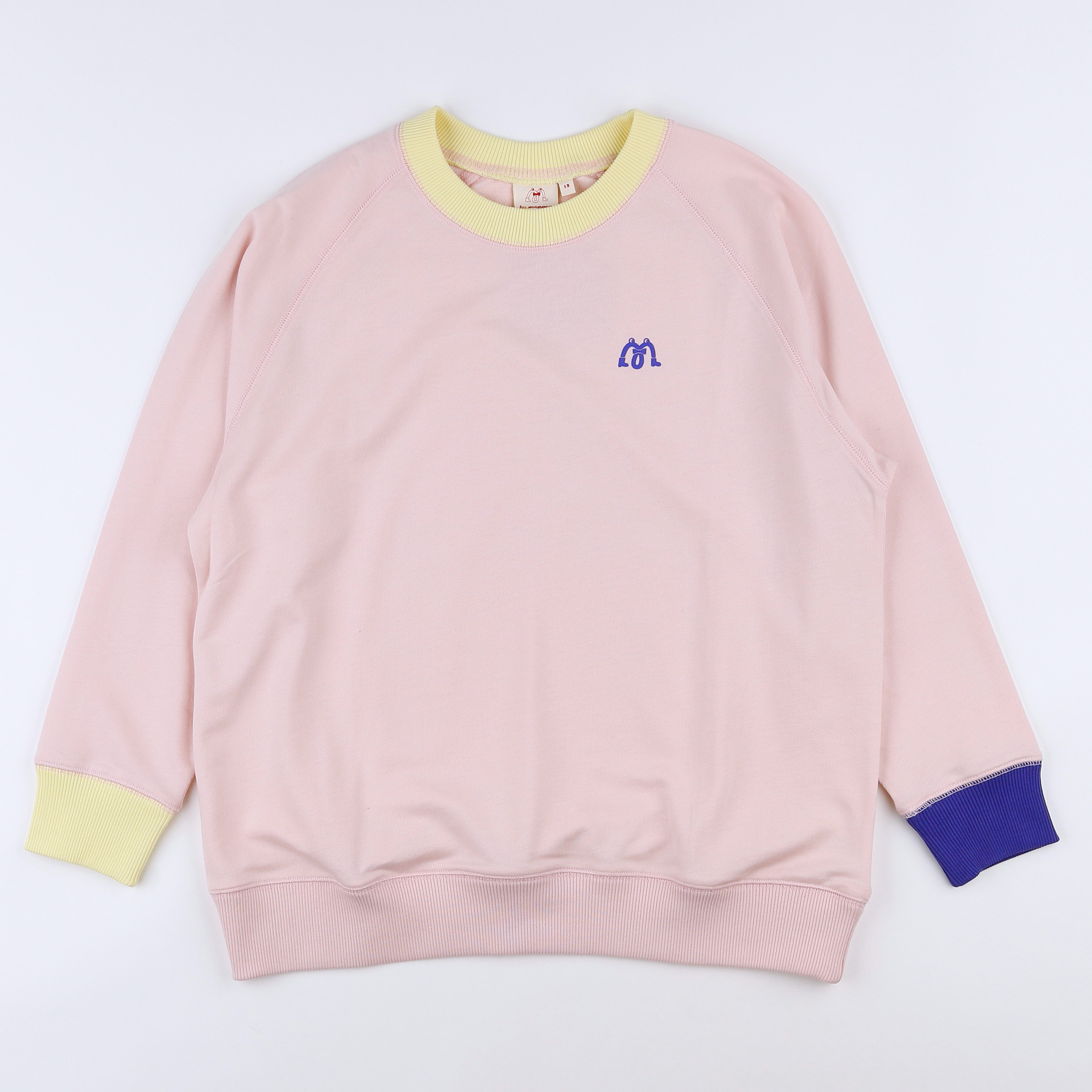 Les Marsiens - sweat rose, bleu (neuf) - 10 ans