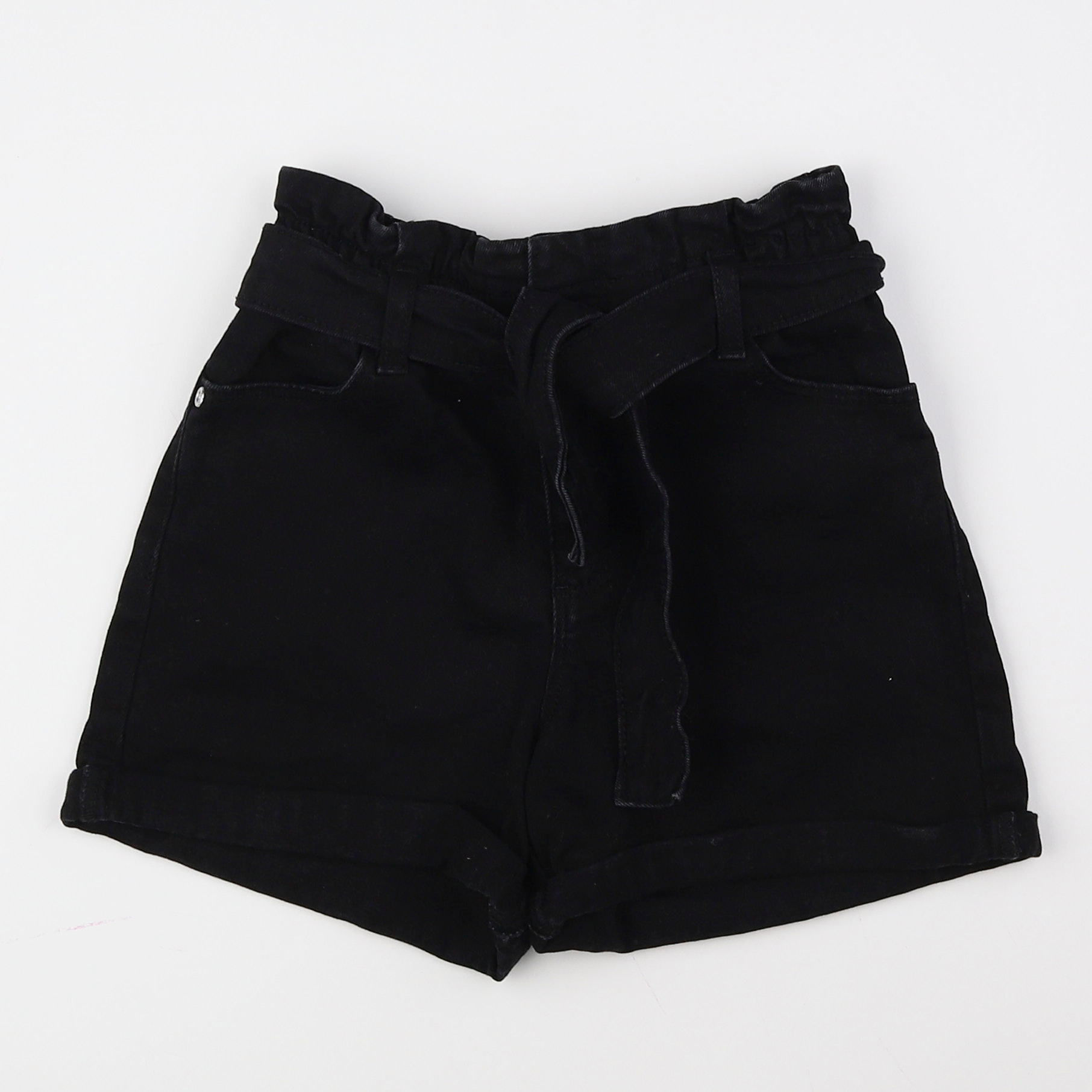 Vertbaudet - short noir - 7 ans