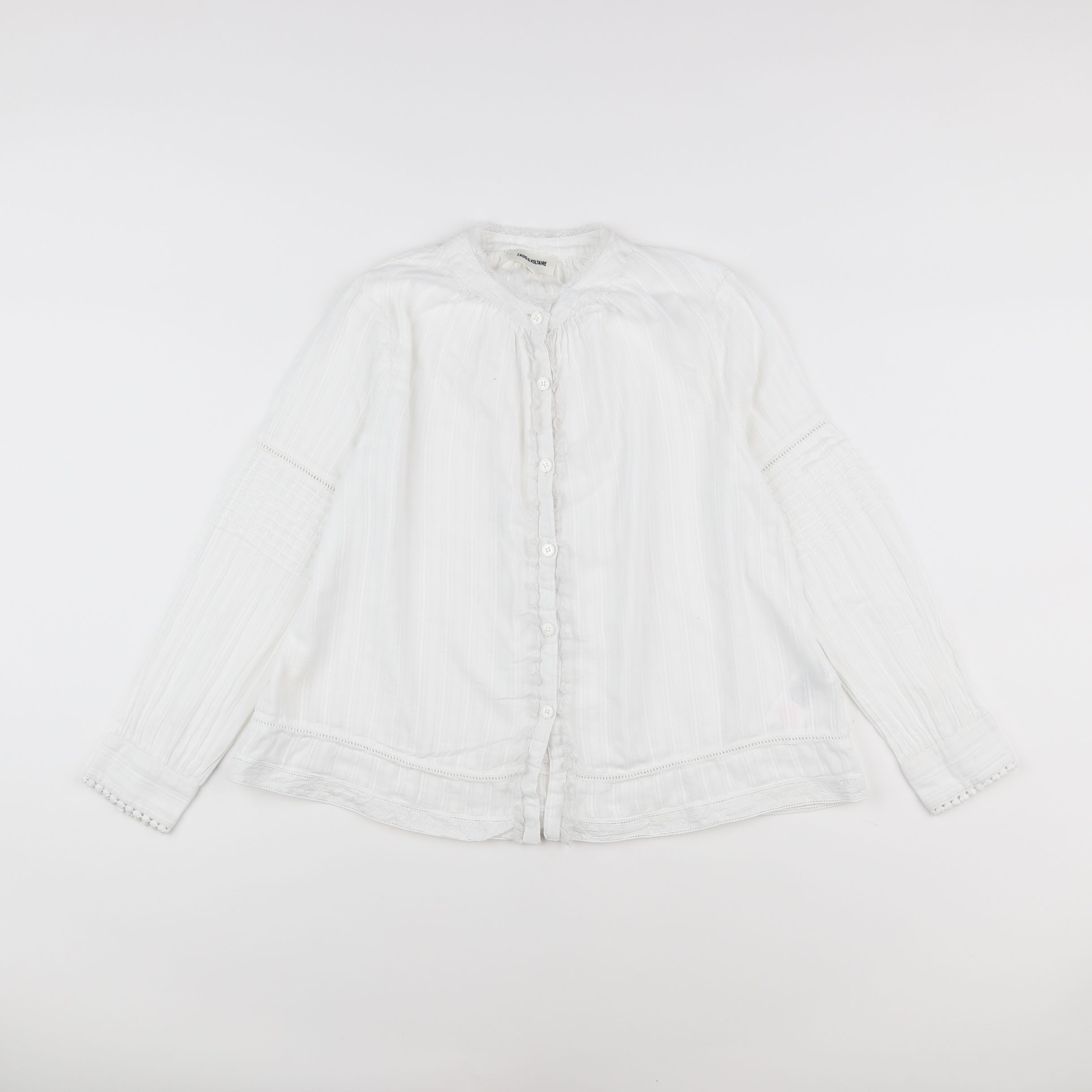 Zadig & Voltaire - blouse blanc - 10 ans