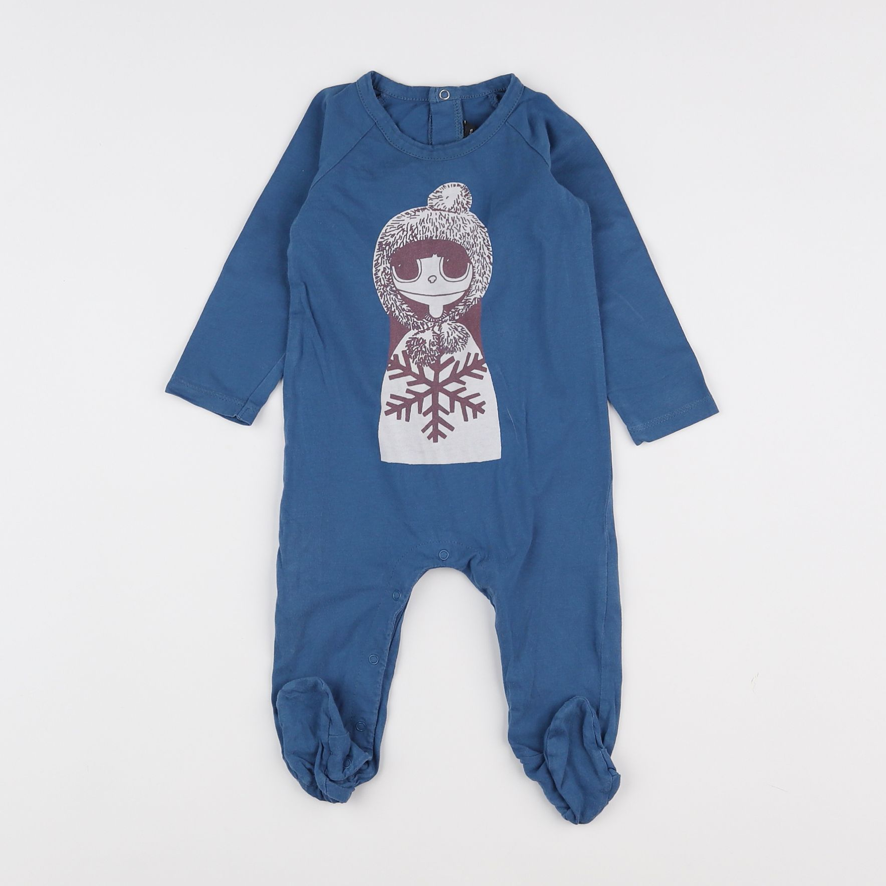 Little marc jacobs - pyjama coton bleu - 6 mois