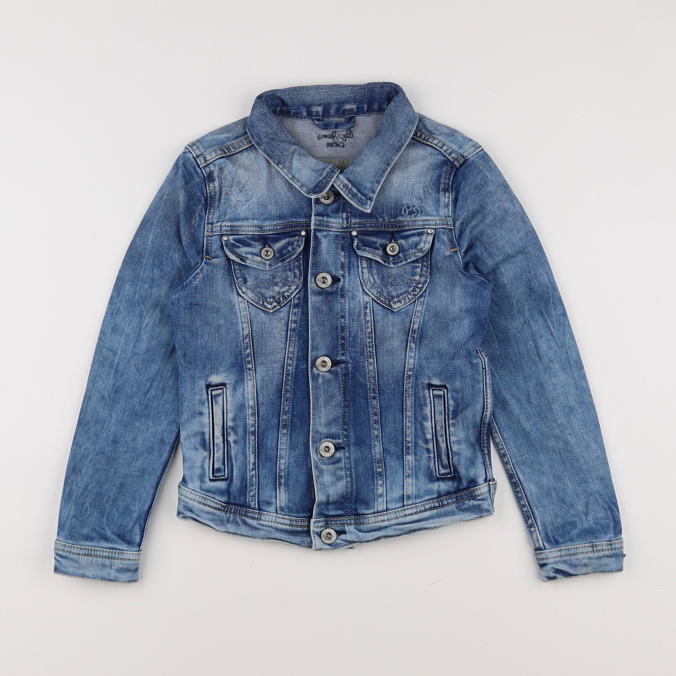 Pepe Jeans - veste bleu - 8 ans