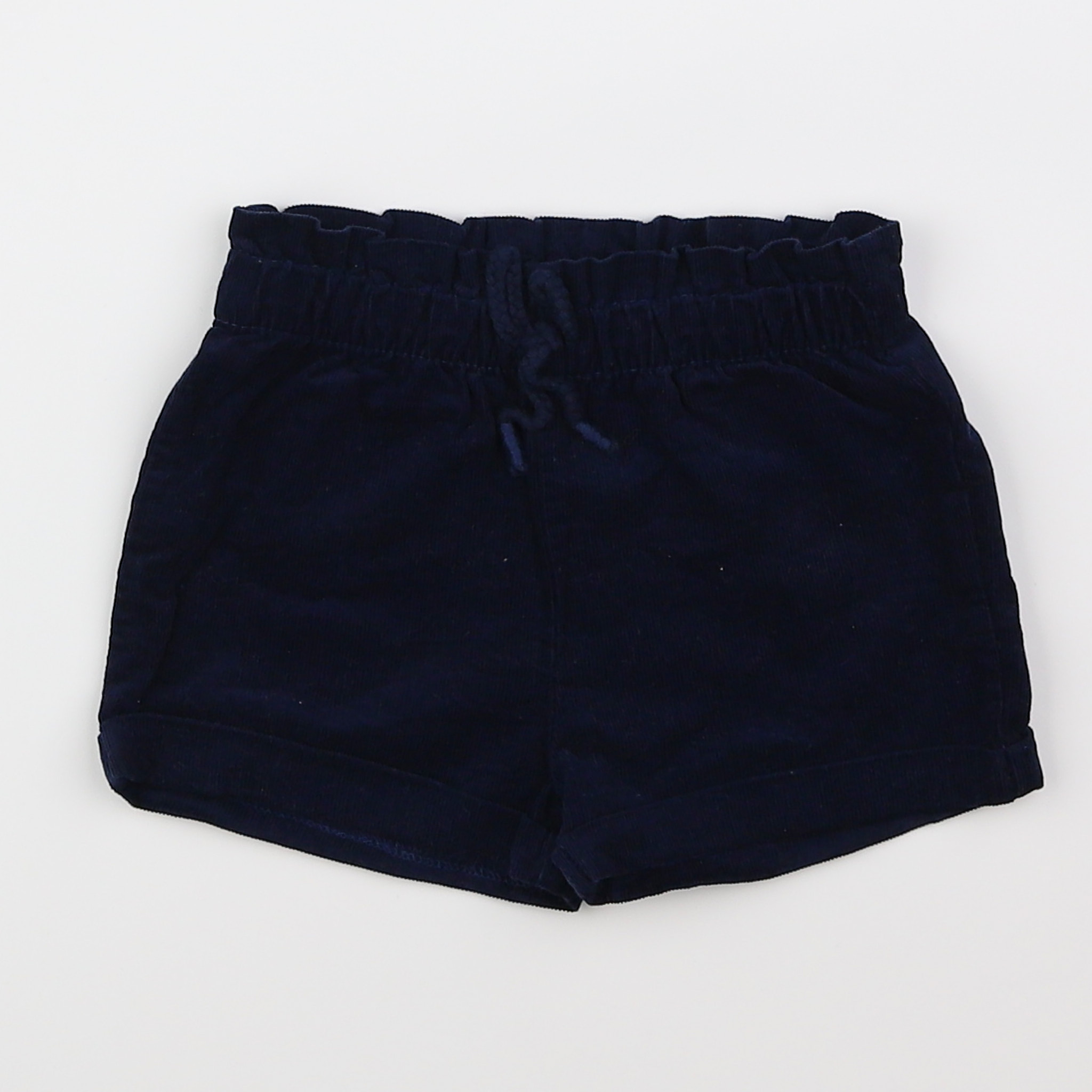 Vertbaudet - short bleu - 9 mois